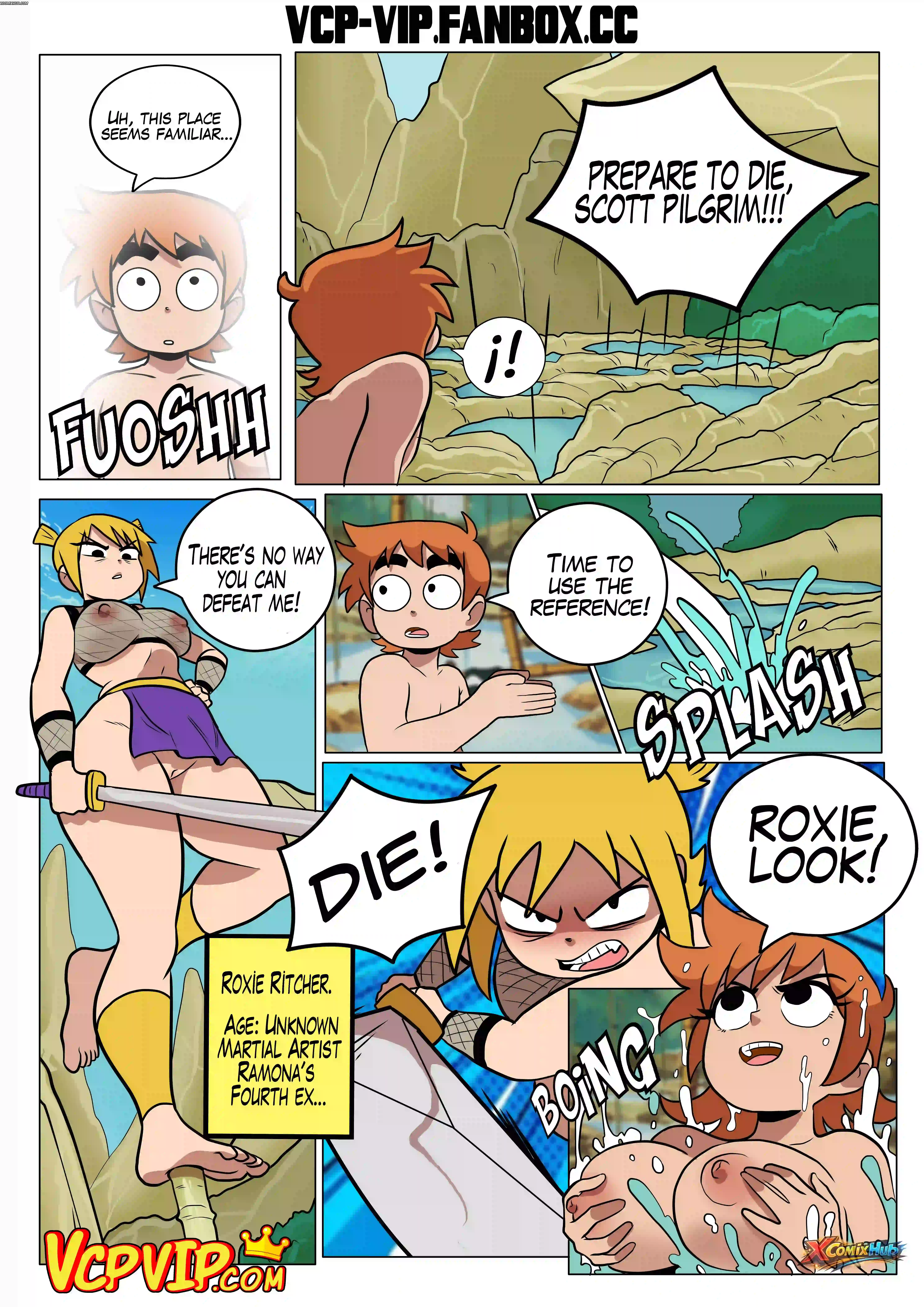 No Respect Scott Pilgrim Vs. The World Gansoman 009 Comic Page 9