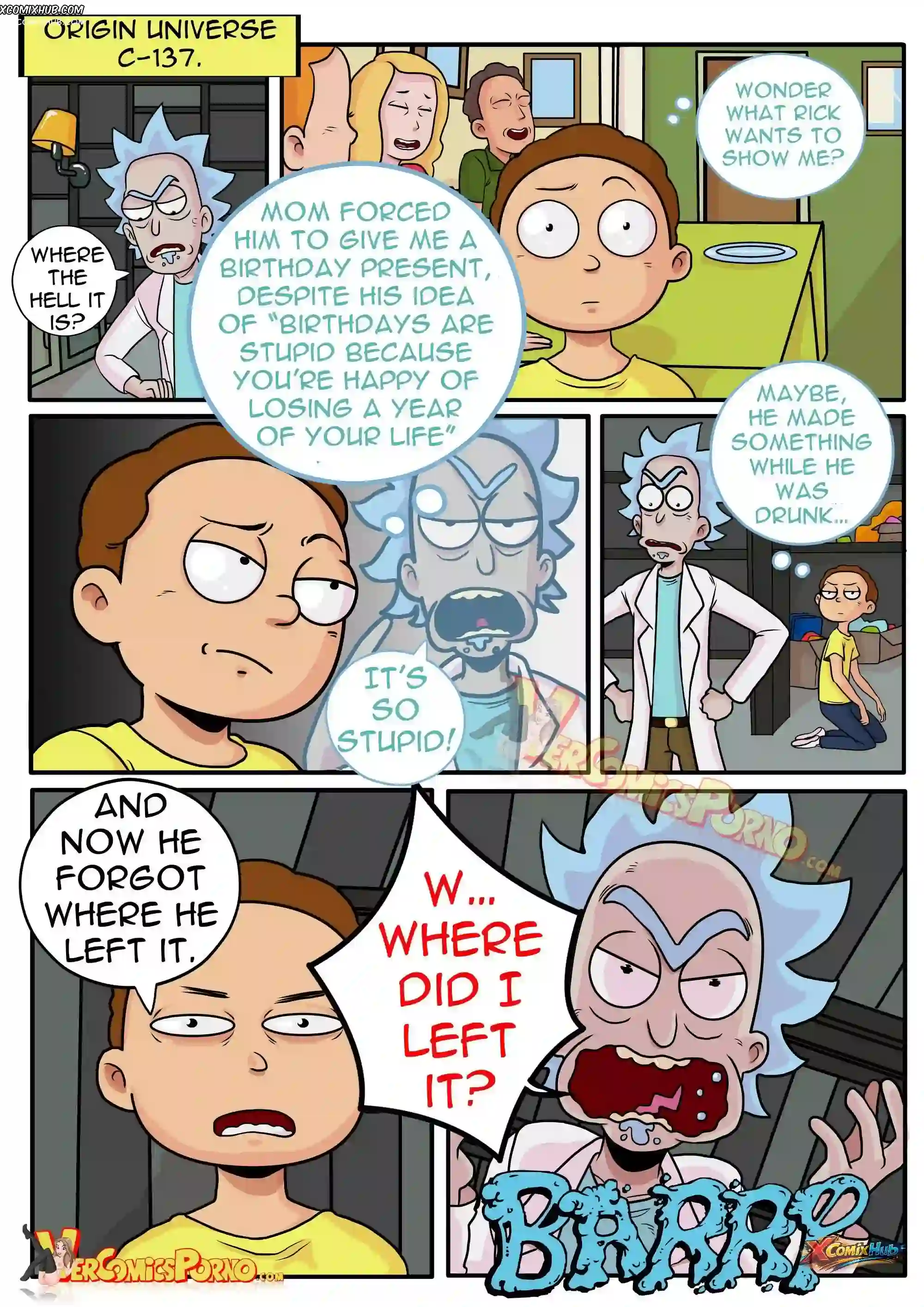 Pleasure Trip Rick And Morty 1 Gansoman 002 Page 2 Pleasure Trip Rick And Morty 1 Gansoman 002 Comic Page 2
