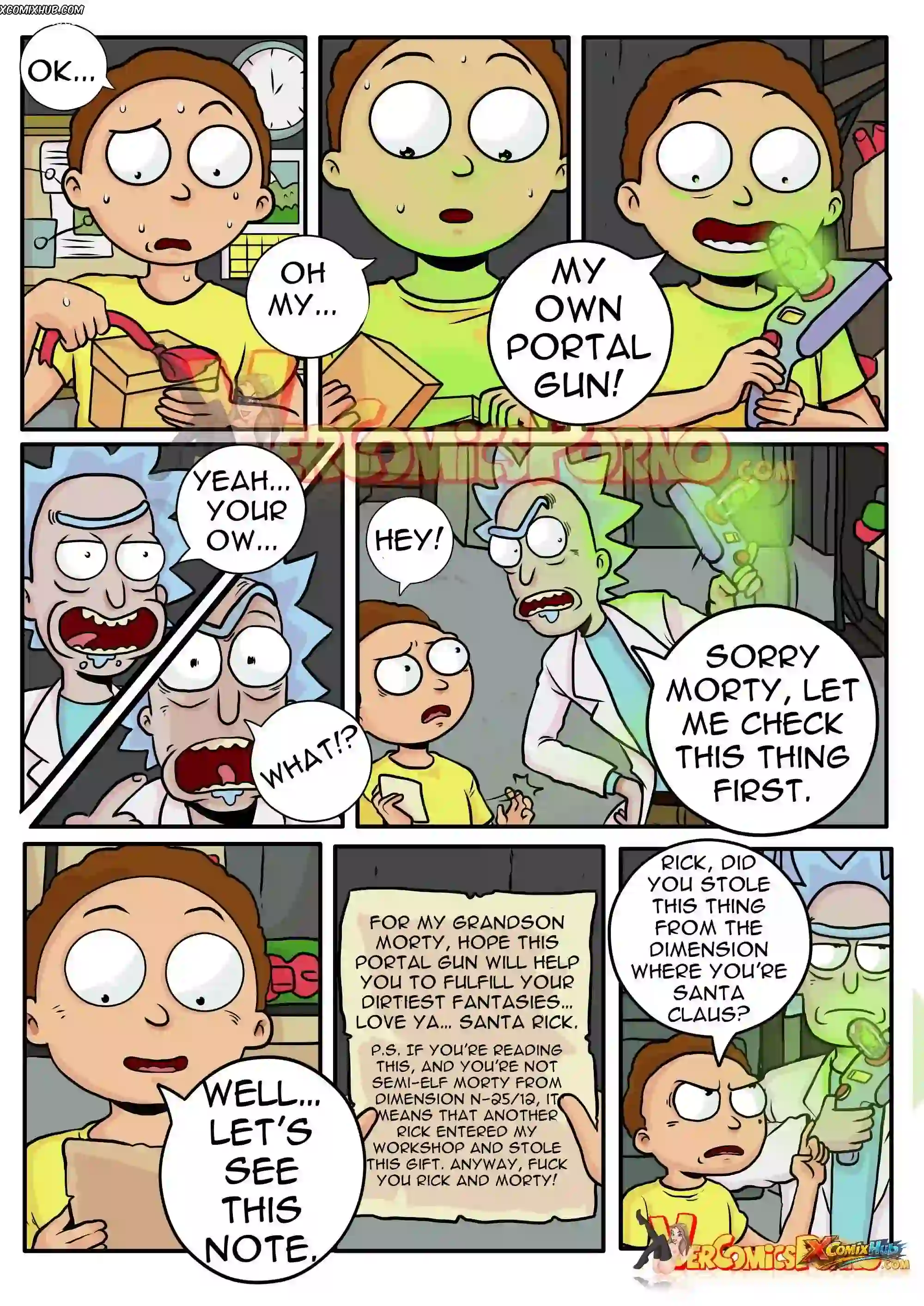 Pleasure Trip Rick And Morty 1 Gansoman 004 Page 4 Pleasure Trip Rick And Morty 1 Gansoman 004 Comic Page 4