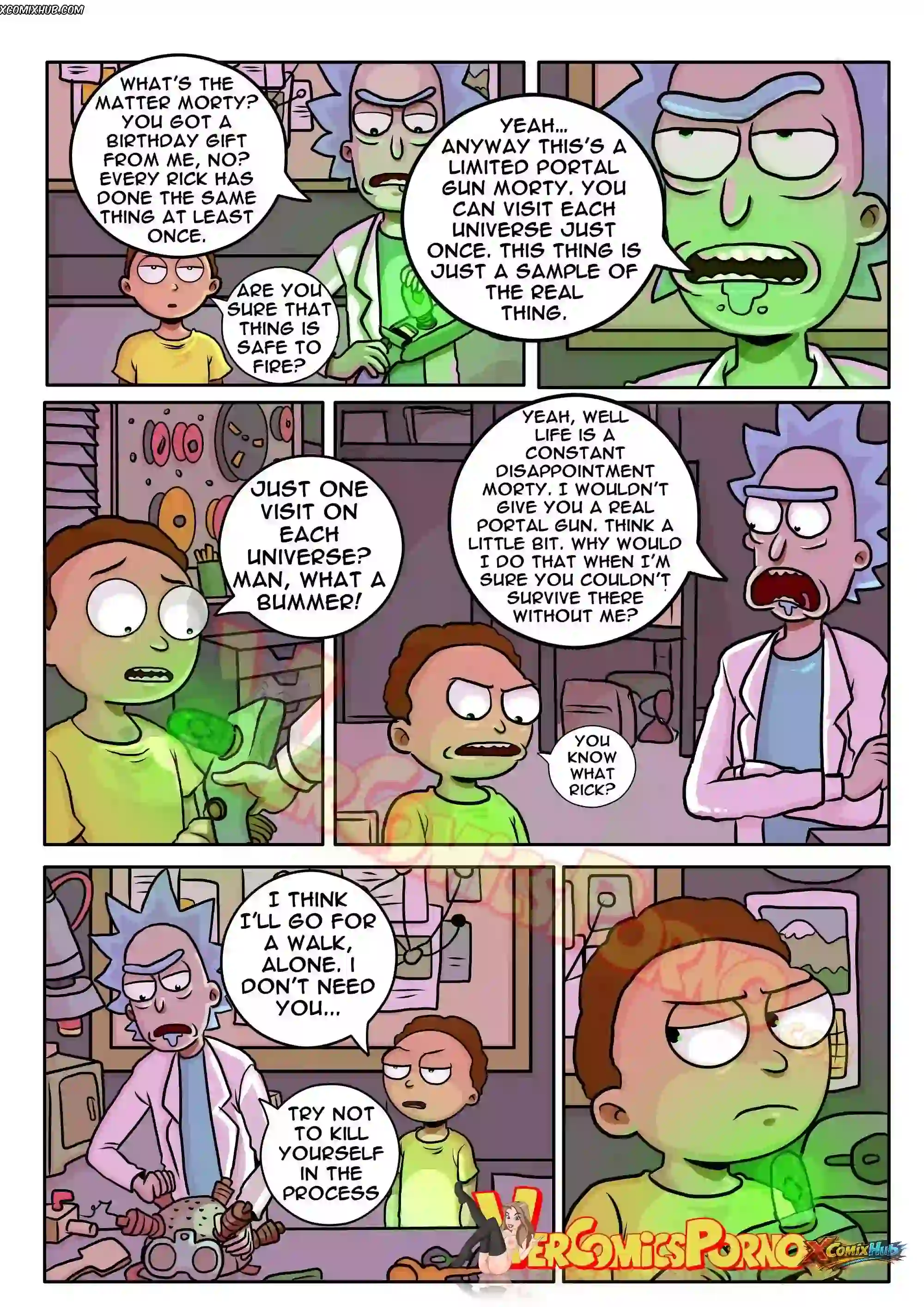 Pleasure Trip Rick And Morty 1 Gansoman 005 Page 5 Pleasure Trip Rick And Morty 1 Gansoman 005 Comic Page 5