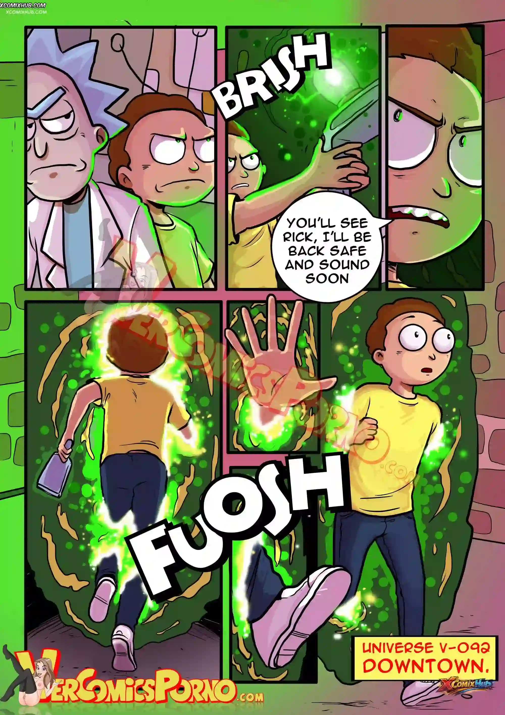 Pleasure Trip Rick And Morty 1 Gansoman 006 Page 6 Pleasure Trip Rick And Morty 1 Gansoman 006 Comic Page 6