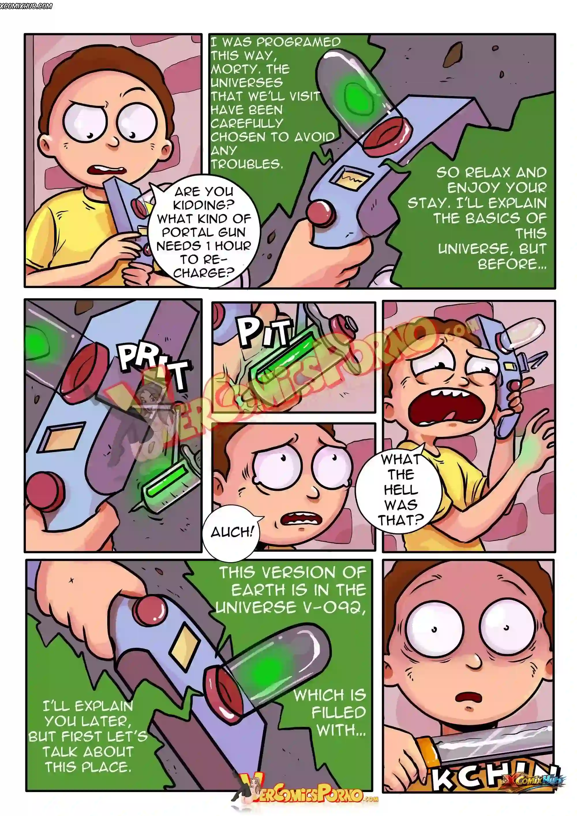 Pleasure Trip Rick And Morty 1 Gansoman 009 Page 9 Pleasure Trip Rick And Morty 1 Gansoman 009 Comic Page 9