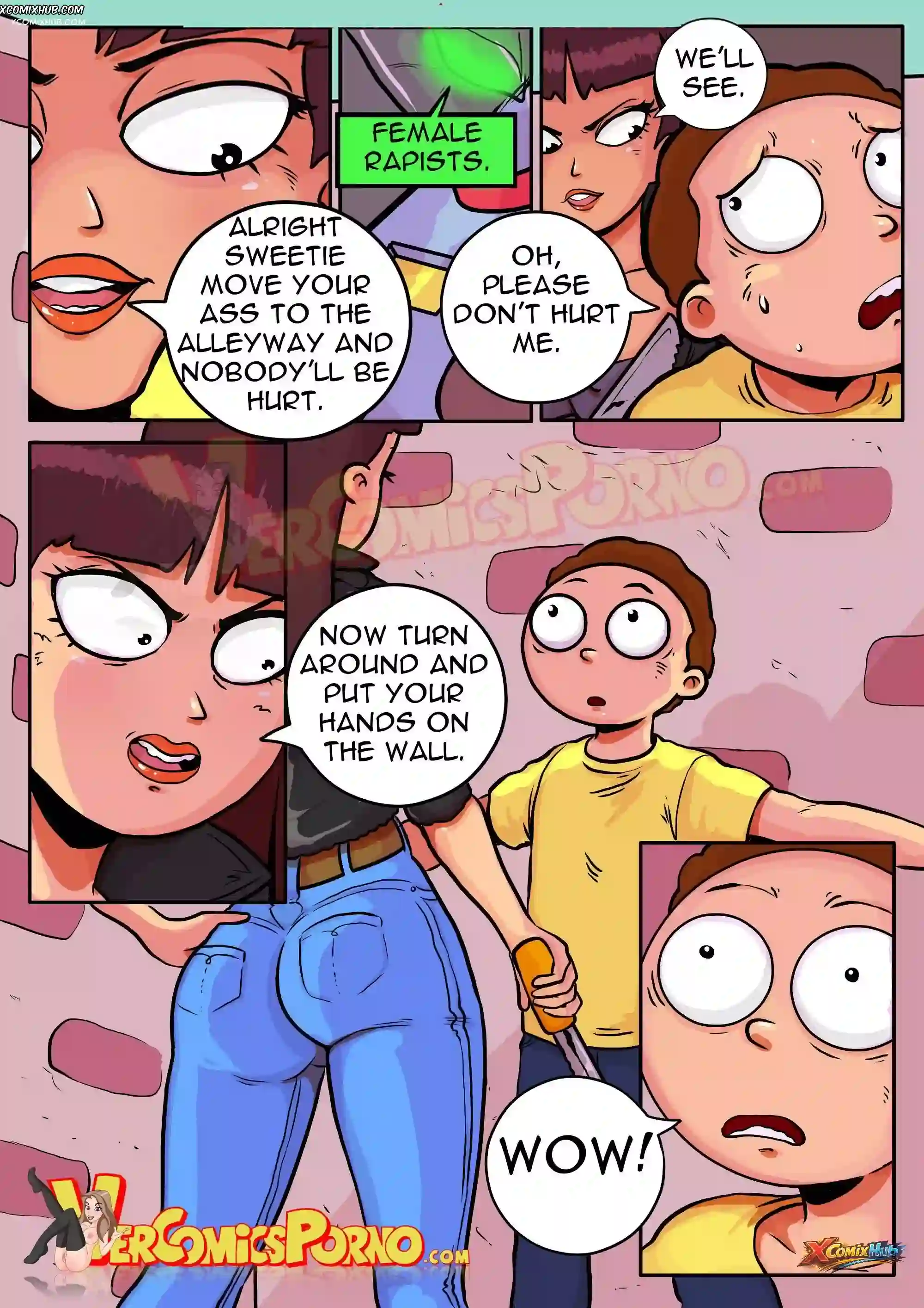 Pleasure Trip Rick And Morty 1 Gansoman 010 Page 10 Pleasure Trip Rick And Morty 1 Gansoman 010 Comic Page 10