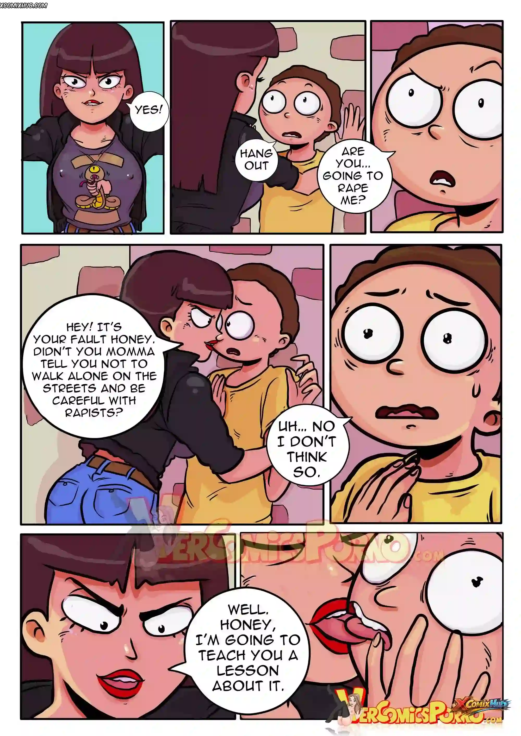 Pleasure Trip Rick And Morty 1 Gansoman 011 Page 11 Pleasure Trip Rick And Morty 1 Gansoman 011 Comic Page 11