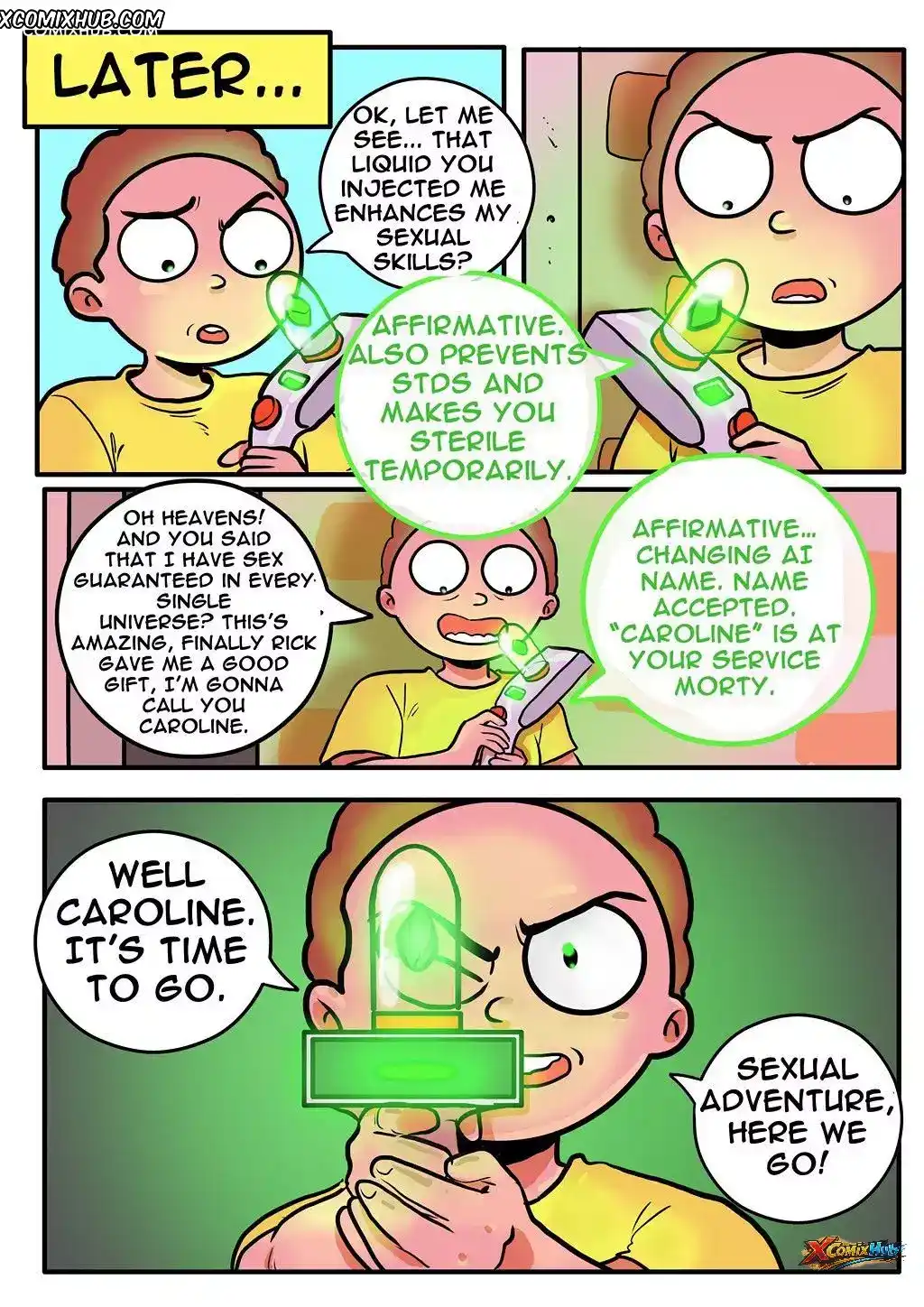 Pleasure Trip Rick And Morty 1 Gansoman 037 Page 37 Pleasure Trip Rick And Morty 1 Gansoman 037 Comic Page 37