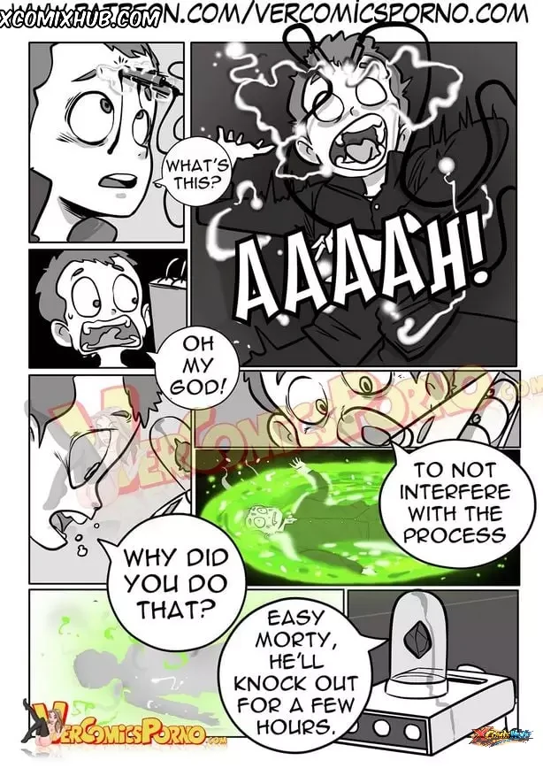 Pleasure Trip Rick And Morty 2 Gansoman 009 Comic Page 9