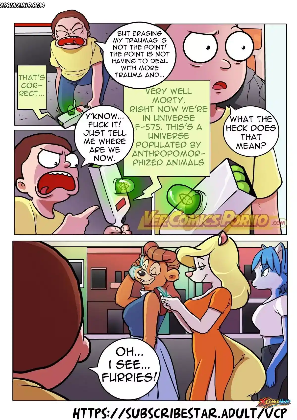 Pleasure Trip Rick And Morty 3 Gansoman 003 Page 3 Pleasure Trip Rick And Morty 3 Gansoman 003 Comic Page 3