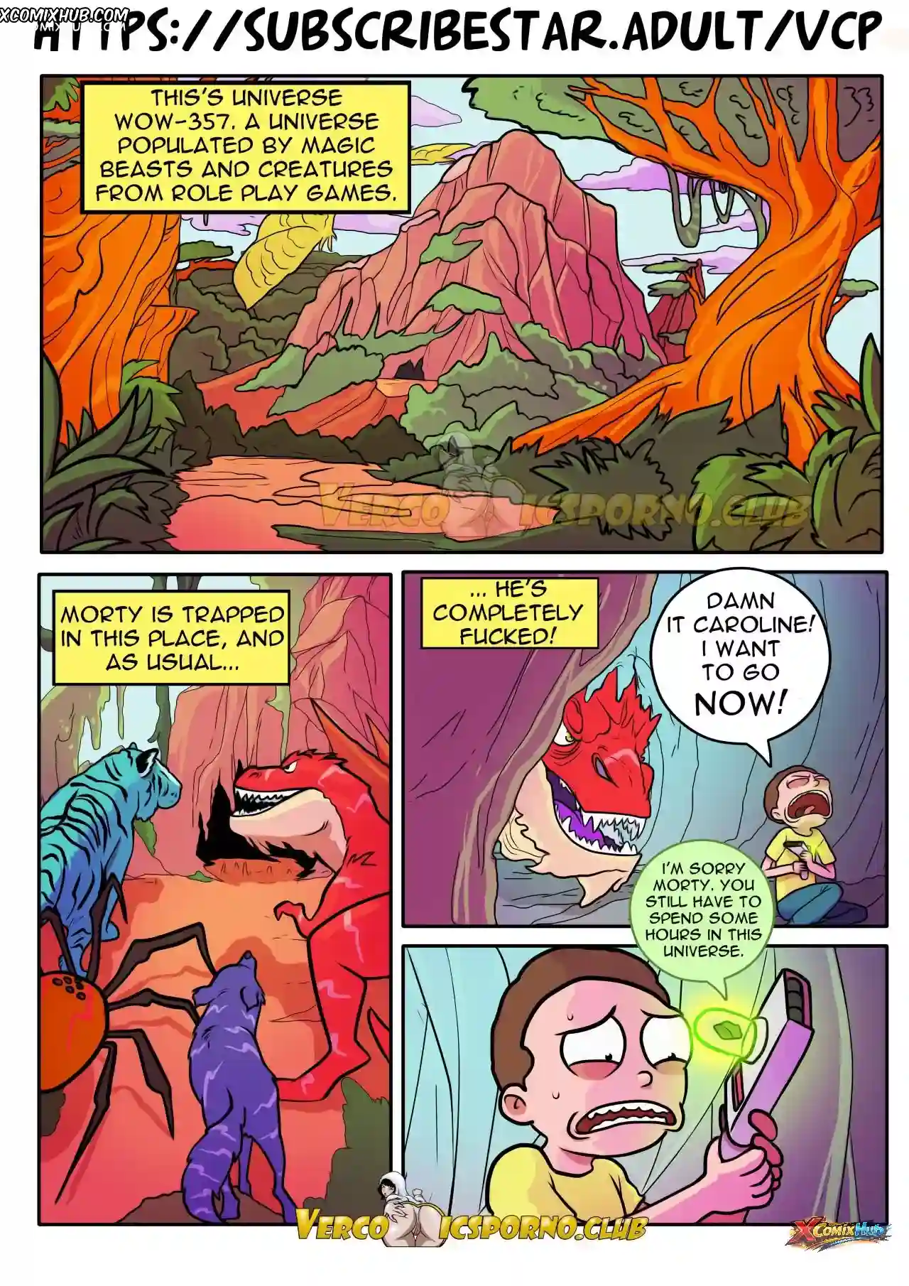 Pleasure Trip Rick And Morty 4 Gansoman 002 Page 2 Pleasure Trip Rick And Morty 4 Gansoman 002 Comic Page 2