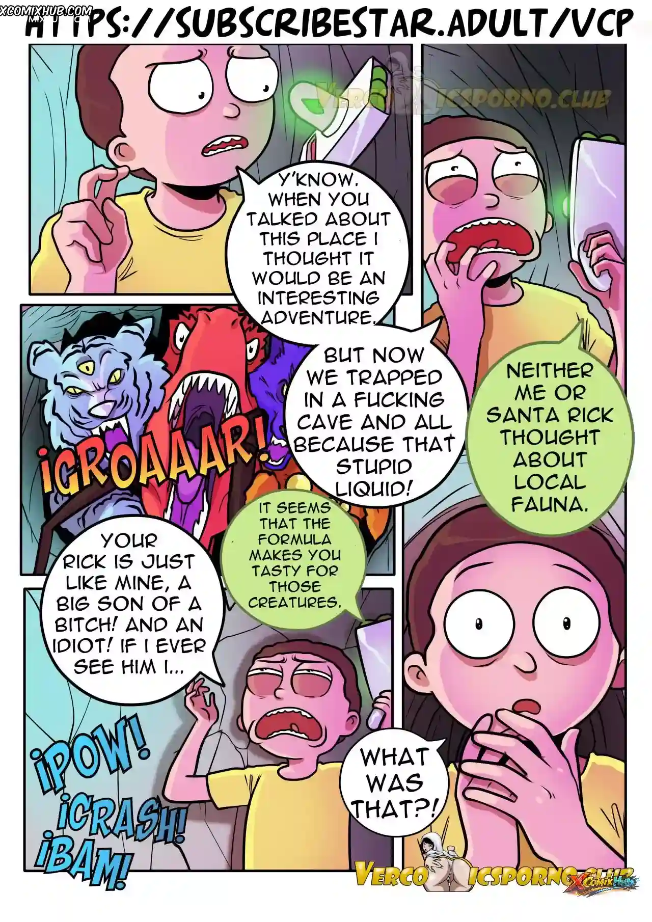 Pleasure Trip Rick And Morty 4 Gansoman 003 Page 3 Pleasure Trip Rick And Morty 4 Gansoman 003 Comic Page 3