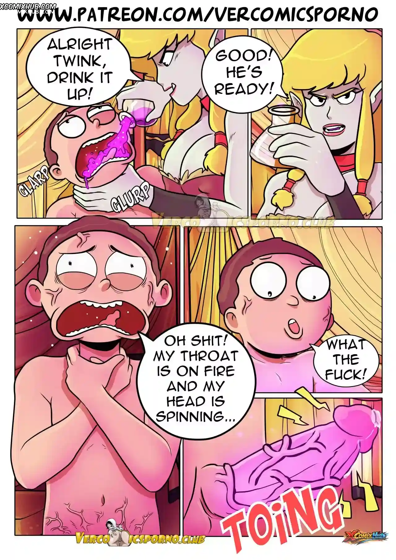 Pleasure Trip Rick And Morty 4 Gansoman 012 Page 12 Pleasure Trip Rick And Morty 4 Gansoman 012 Comic Page 12