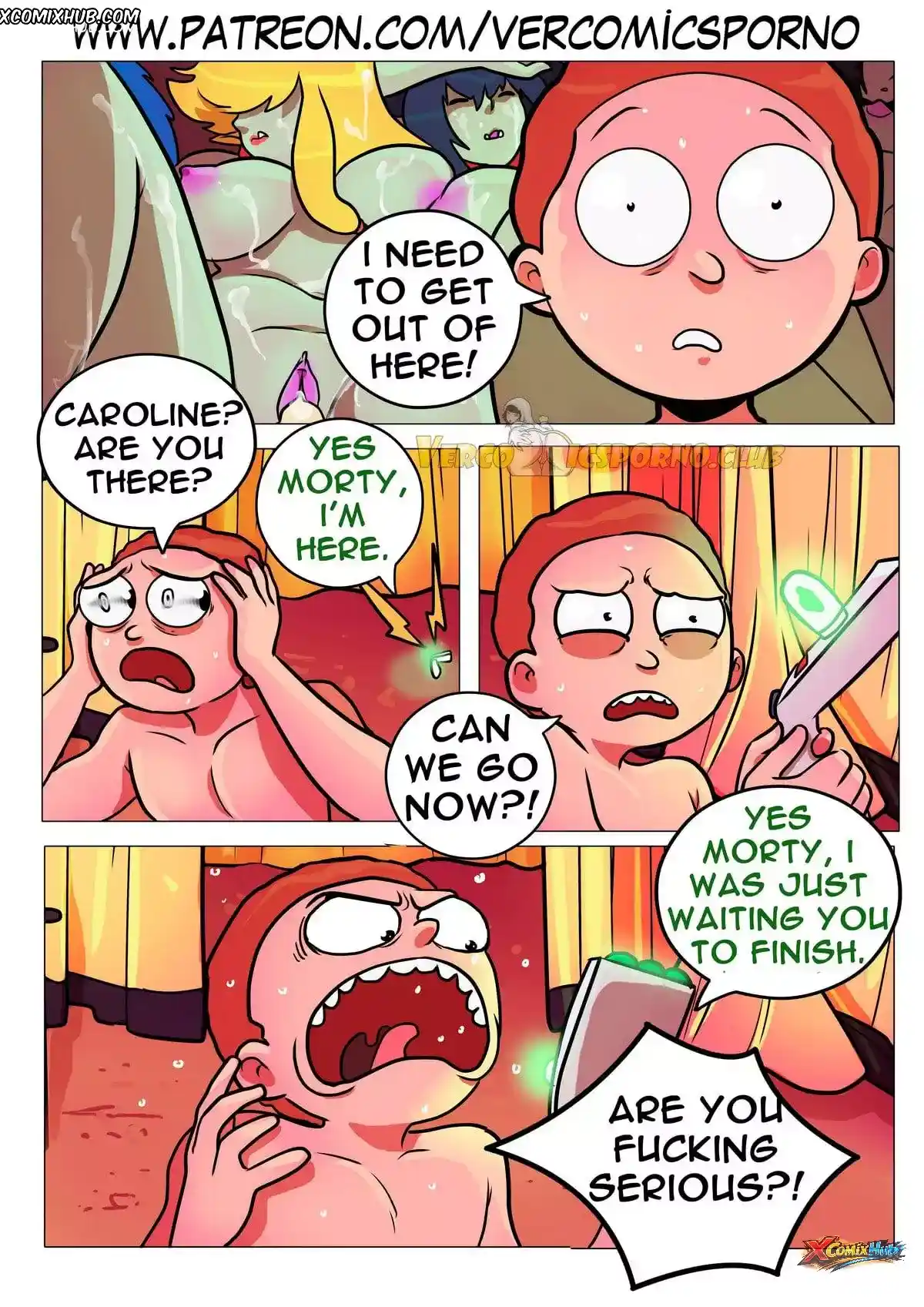 Pleasure Trip Rick And Morty 4 Gansoman 044 Page 44 Pleasure Trip Rick And Morty 4 Gansoman 044 Comic Page 44
