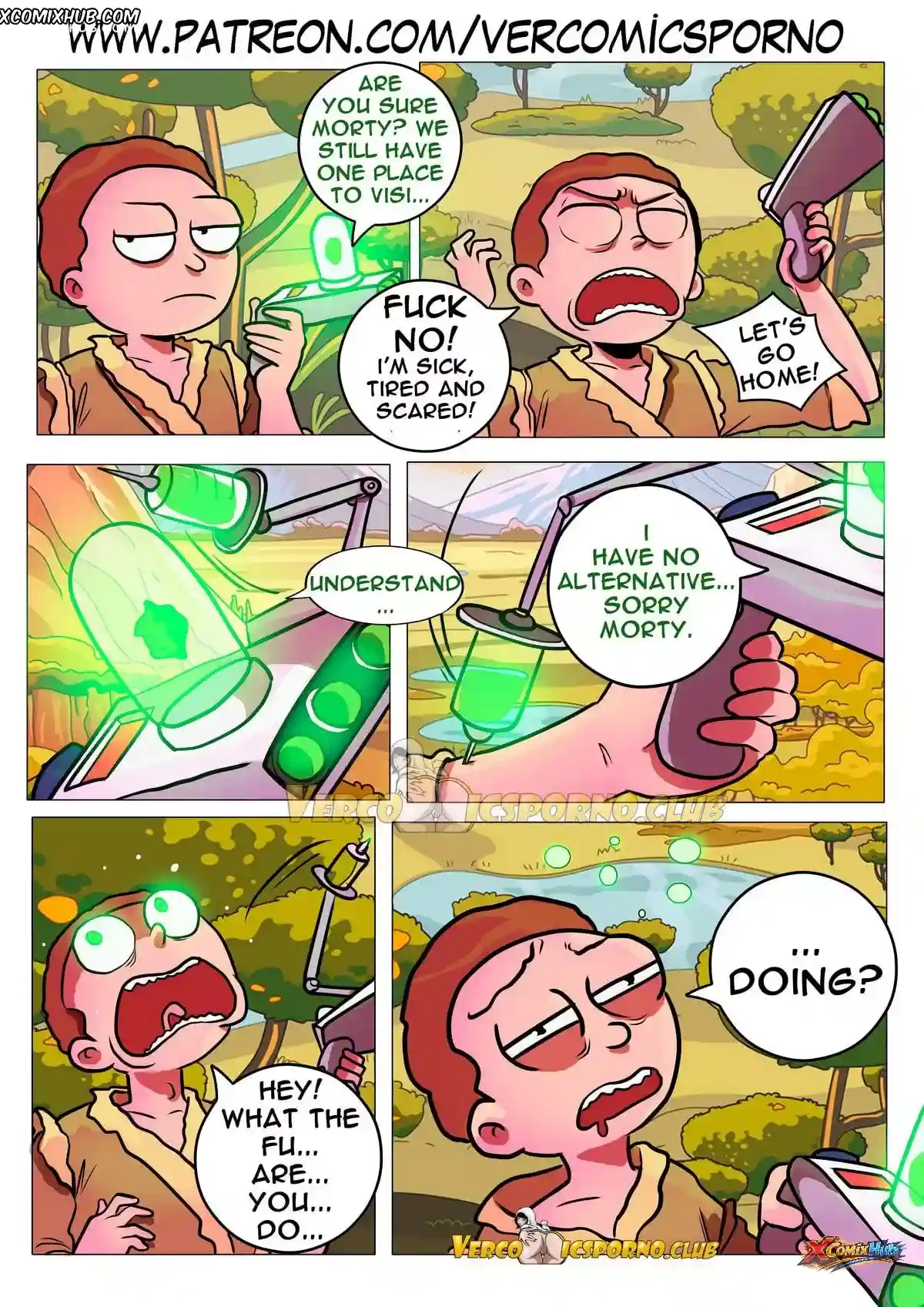 Pleasure Trip Rick And Morty 4 Gansoman 046 Page 46 Pleasure Trip Rick And Morty 4 Gansoman 046 Comic Page 46