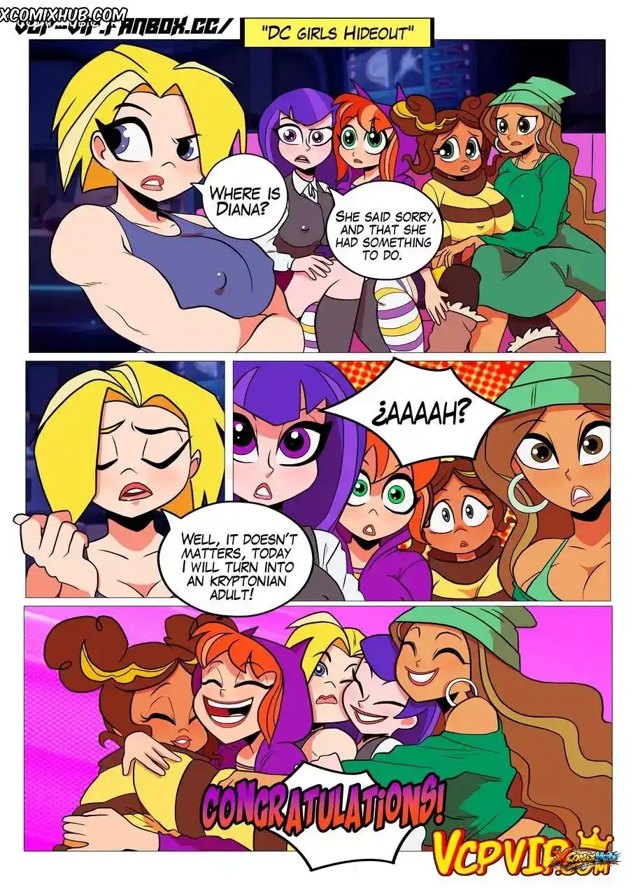 Supergirl In Heat Justice League Gansoman 004 Comic Page 4
