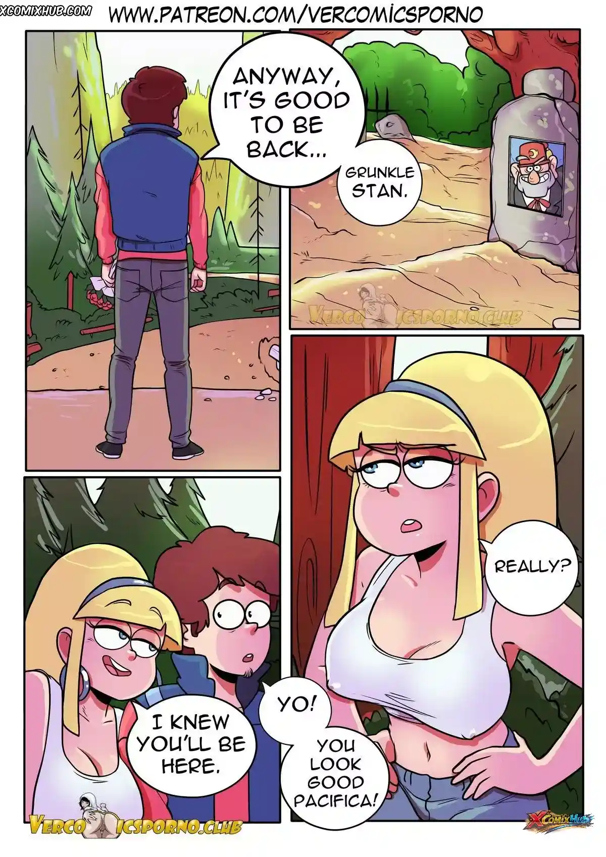 The Next Summer Gravity Falls Gansoman 003 Comic Page 3