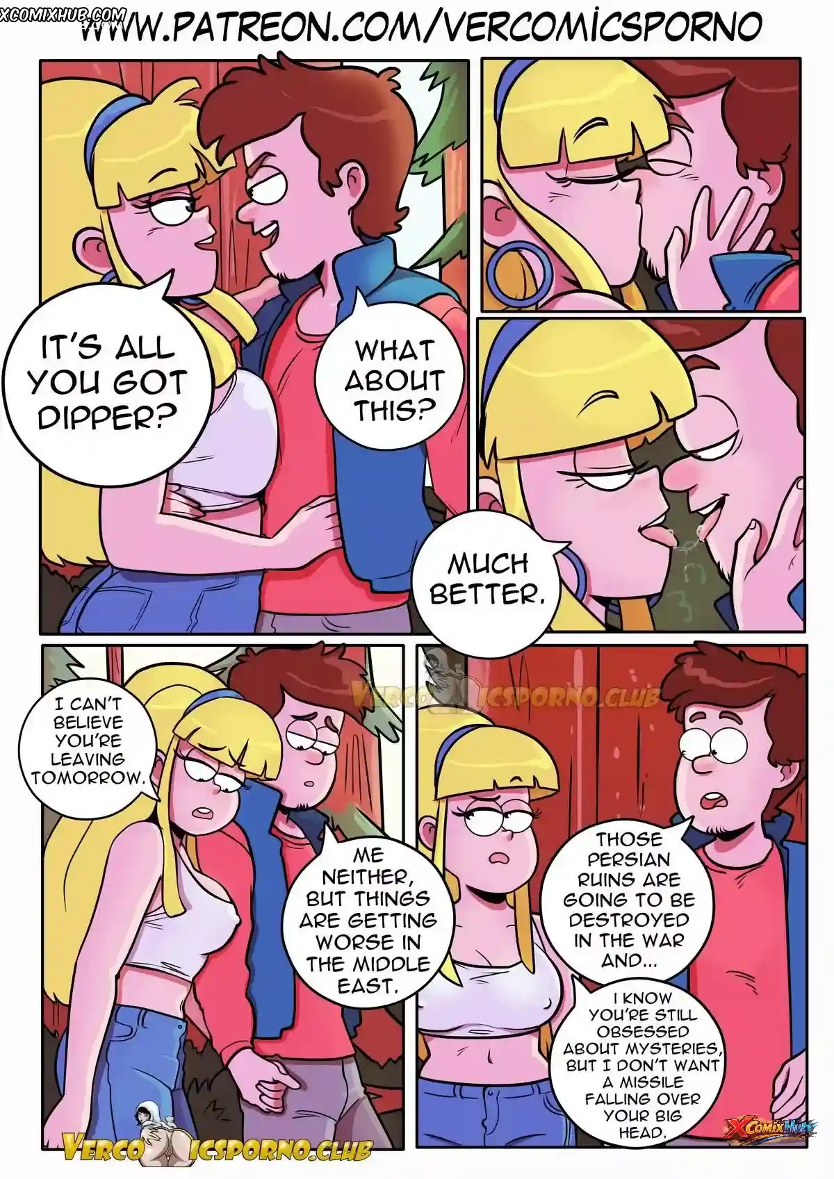The Next Summer Gravity Falls Gansoman 004 Comic Page 4