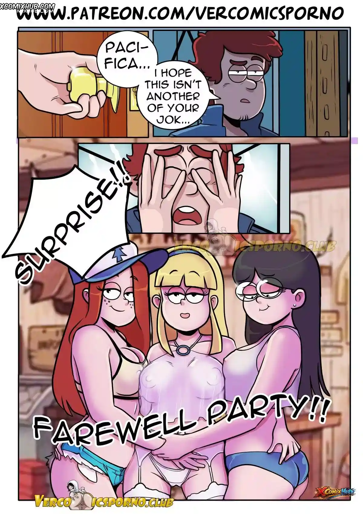 The Next Summer Gravity Falls Gansoman 006 Comic Page 6