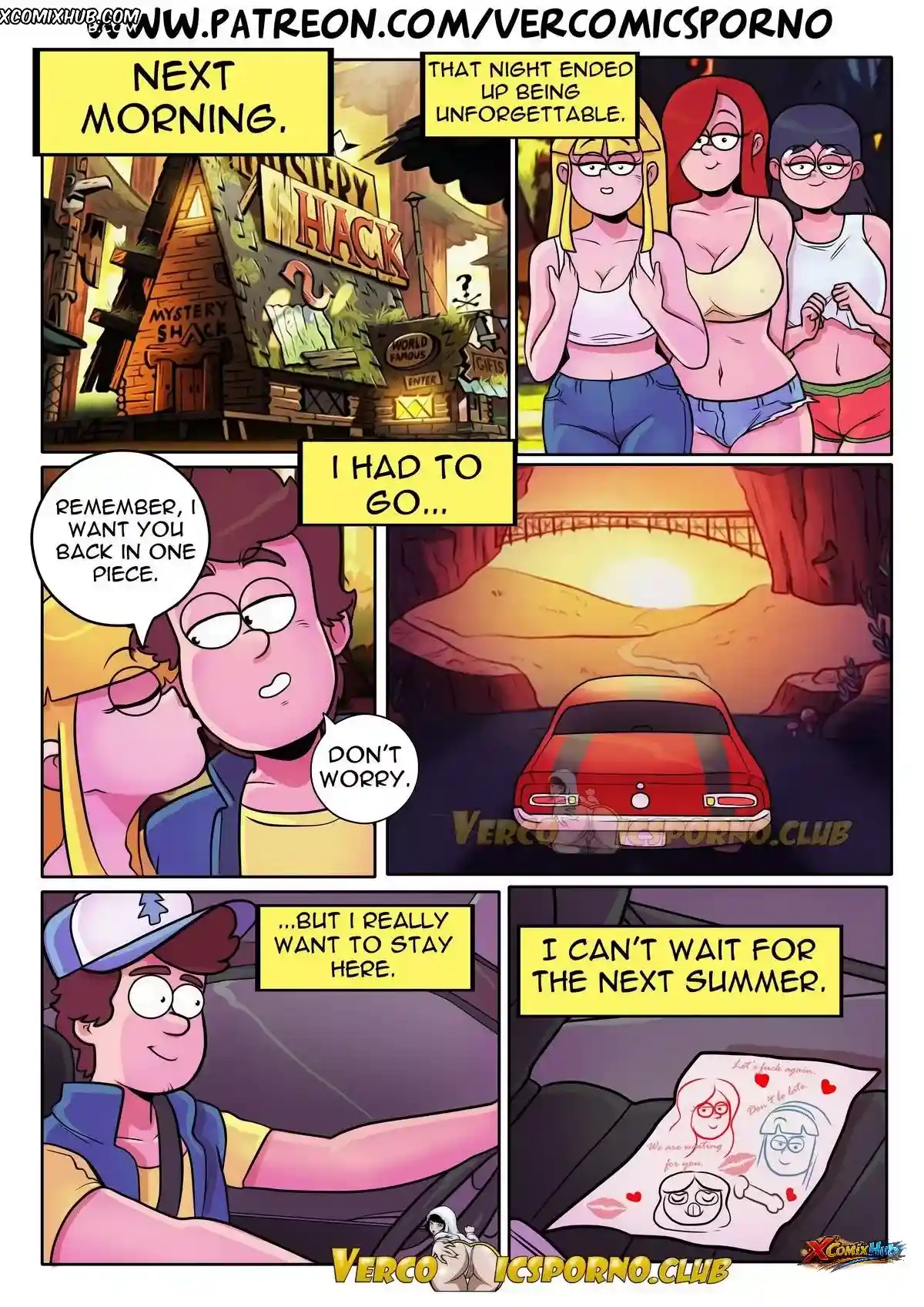 The Next Summer Gravity Falls Gansoman 023 Comic Page 23
