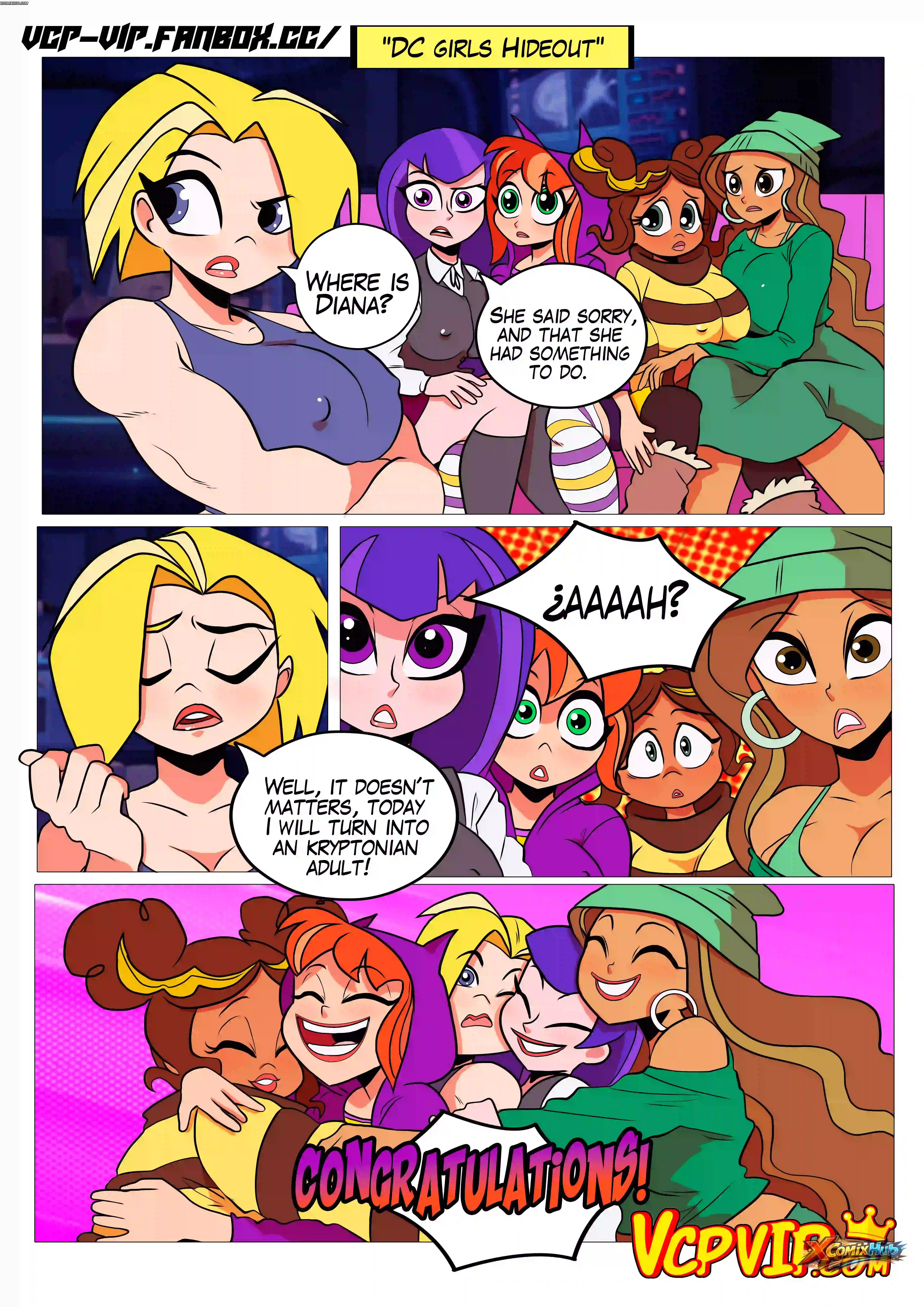 Xxx Superhero Girls Justice League Gansoman 004 Comic Page 4