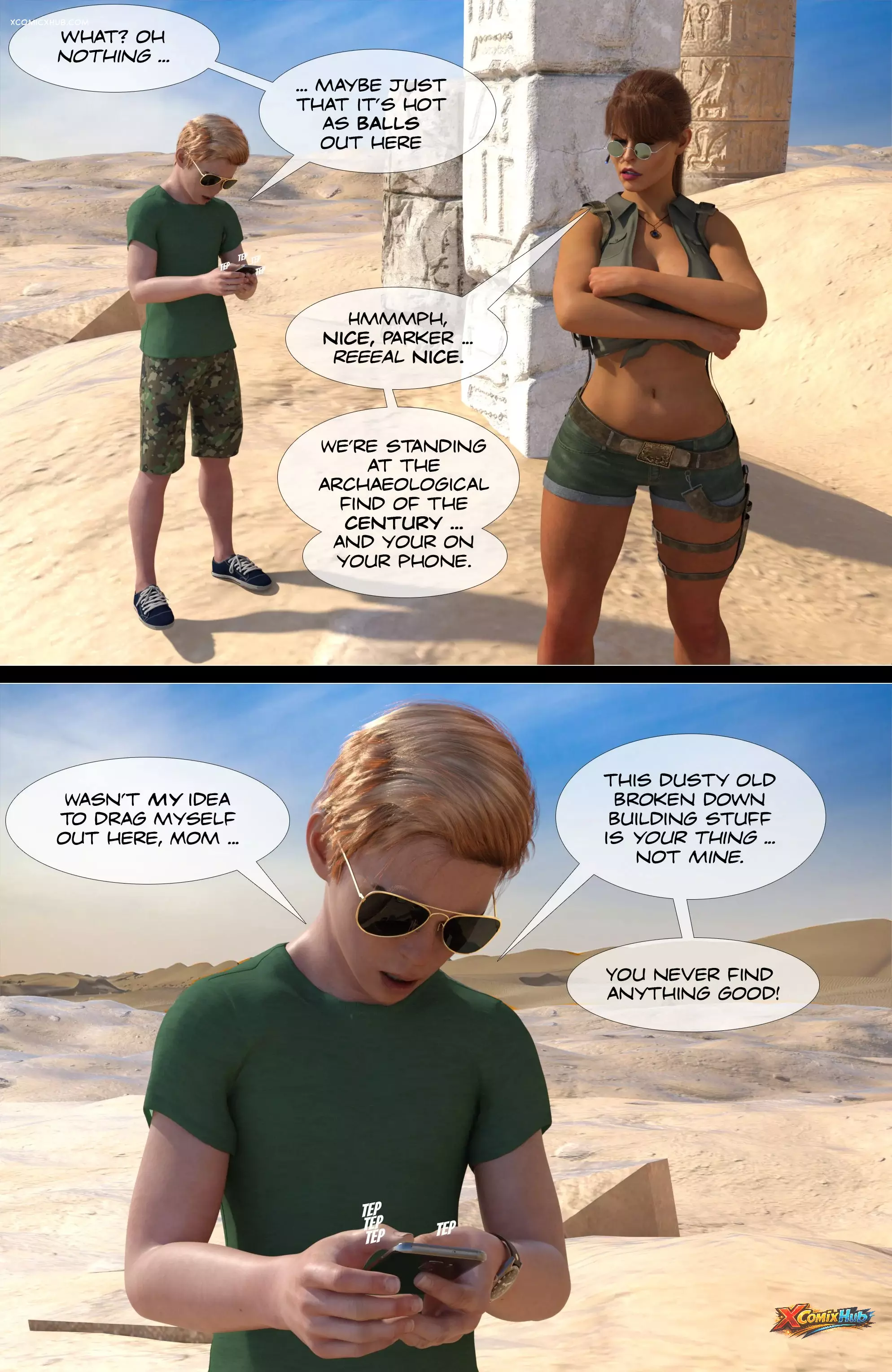 I Want My Mummy Chapter 1 Garak3d 004 Comic Page 4