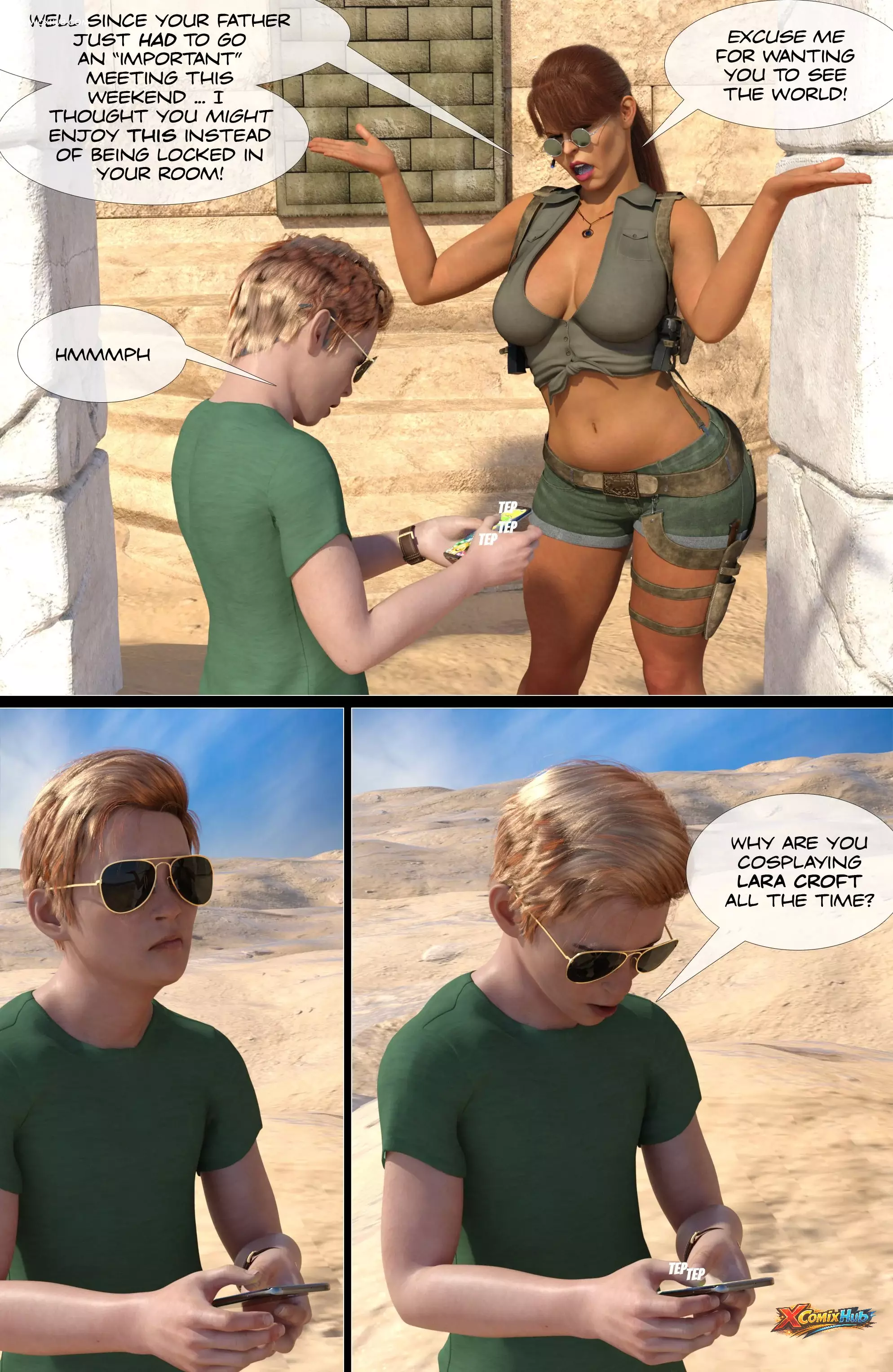 I Want My Mummy Chapter 1 Garak3d 005 Comic Page 5