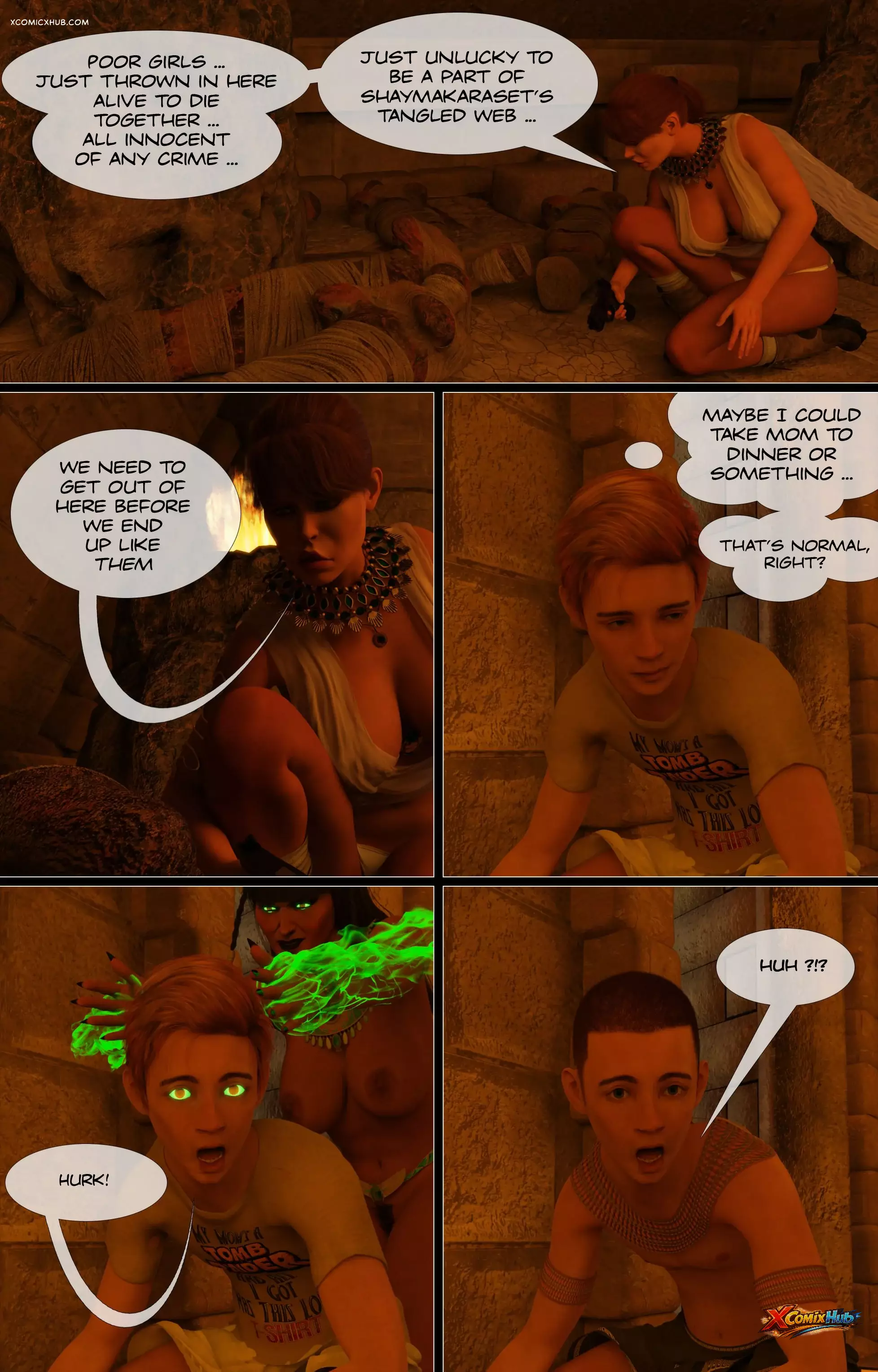 I Want My Mummy Chapter 1 Garak3d 123 Comic Page 123