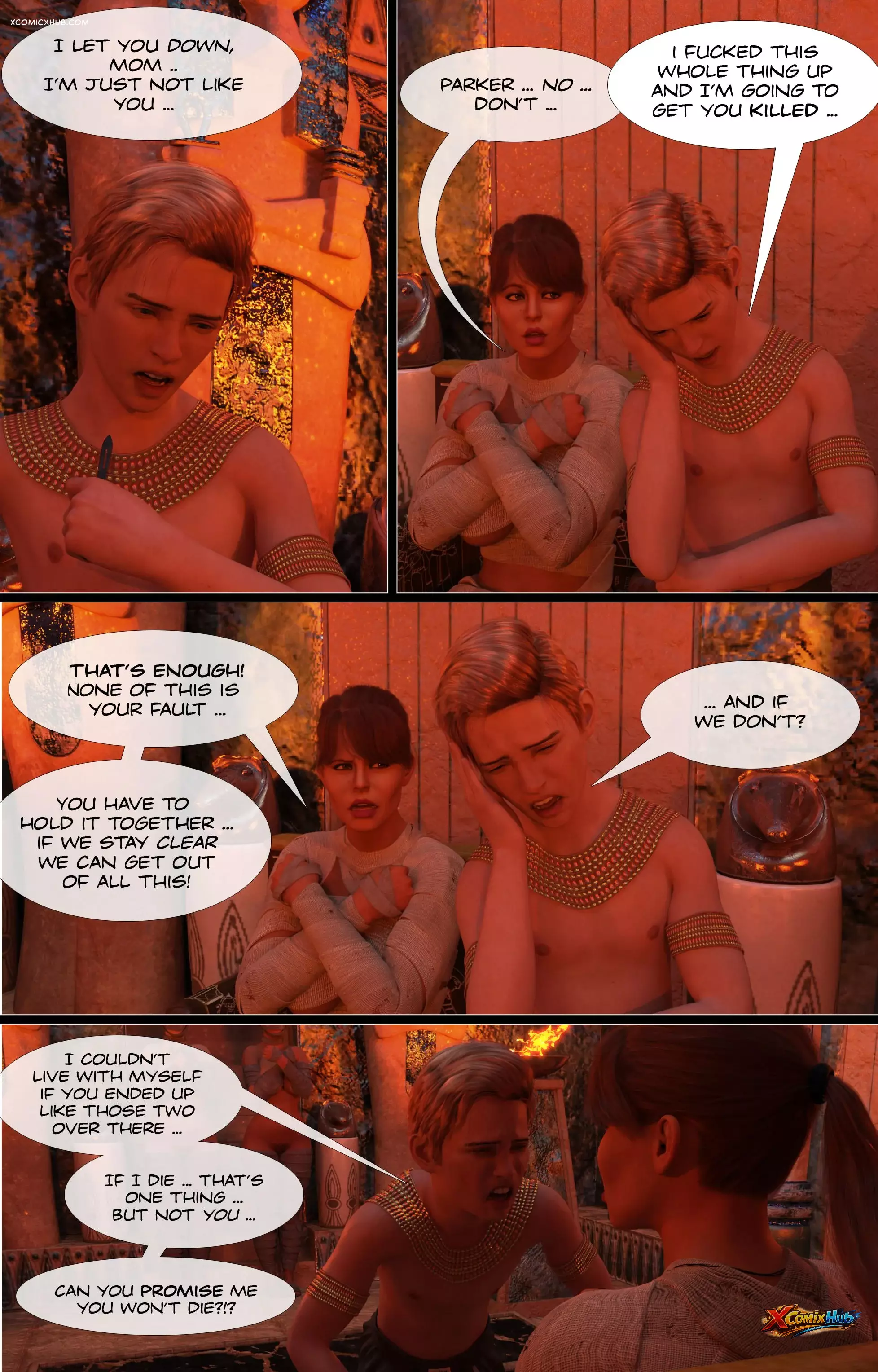 I Want My Mummy Chapter 1 Garak3d 195 Comic Page 195