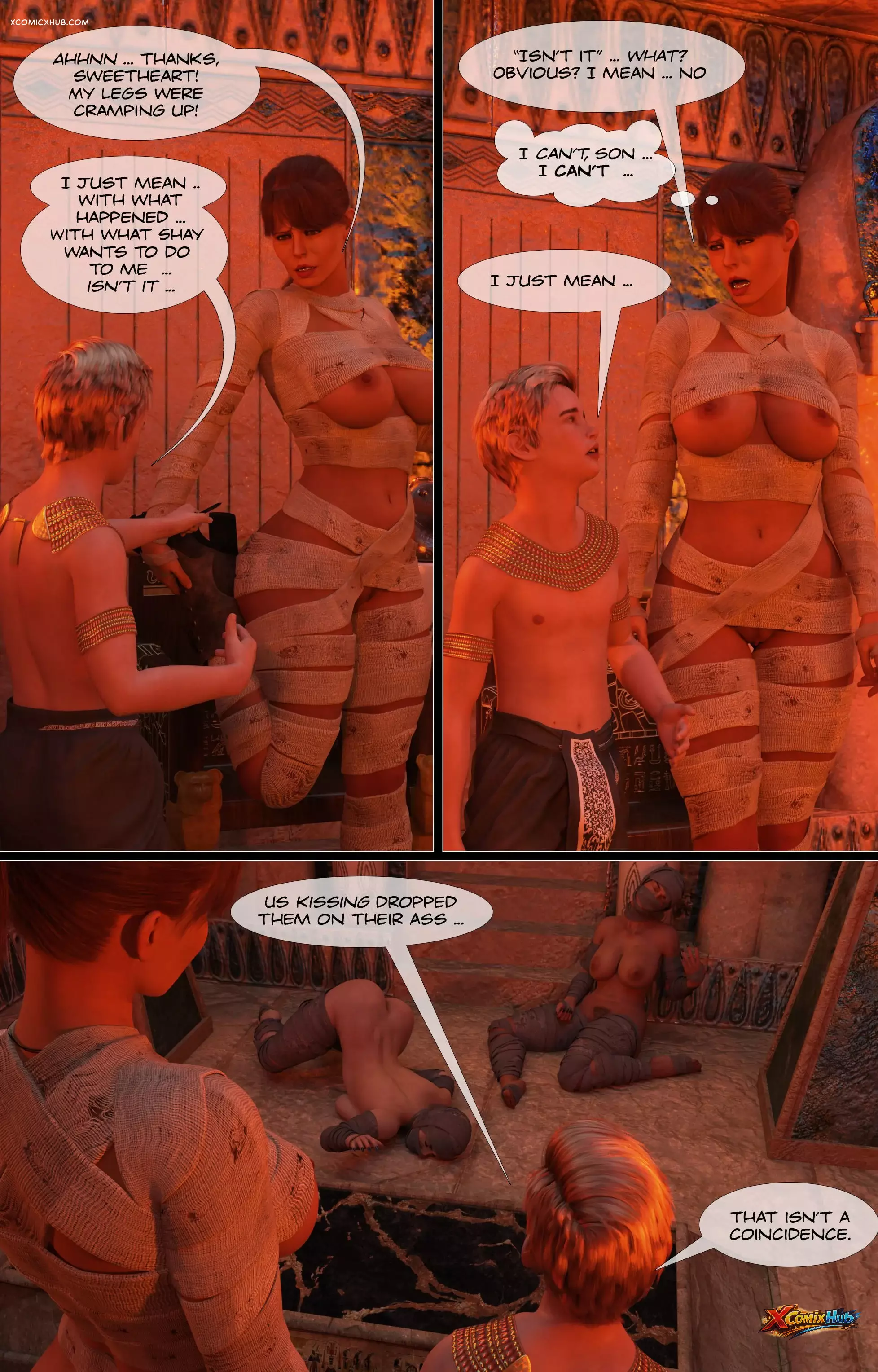 I Want My Mummy Chapter 1 Garak3d 203 Comic Page 203
