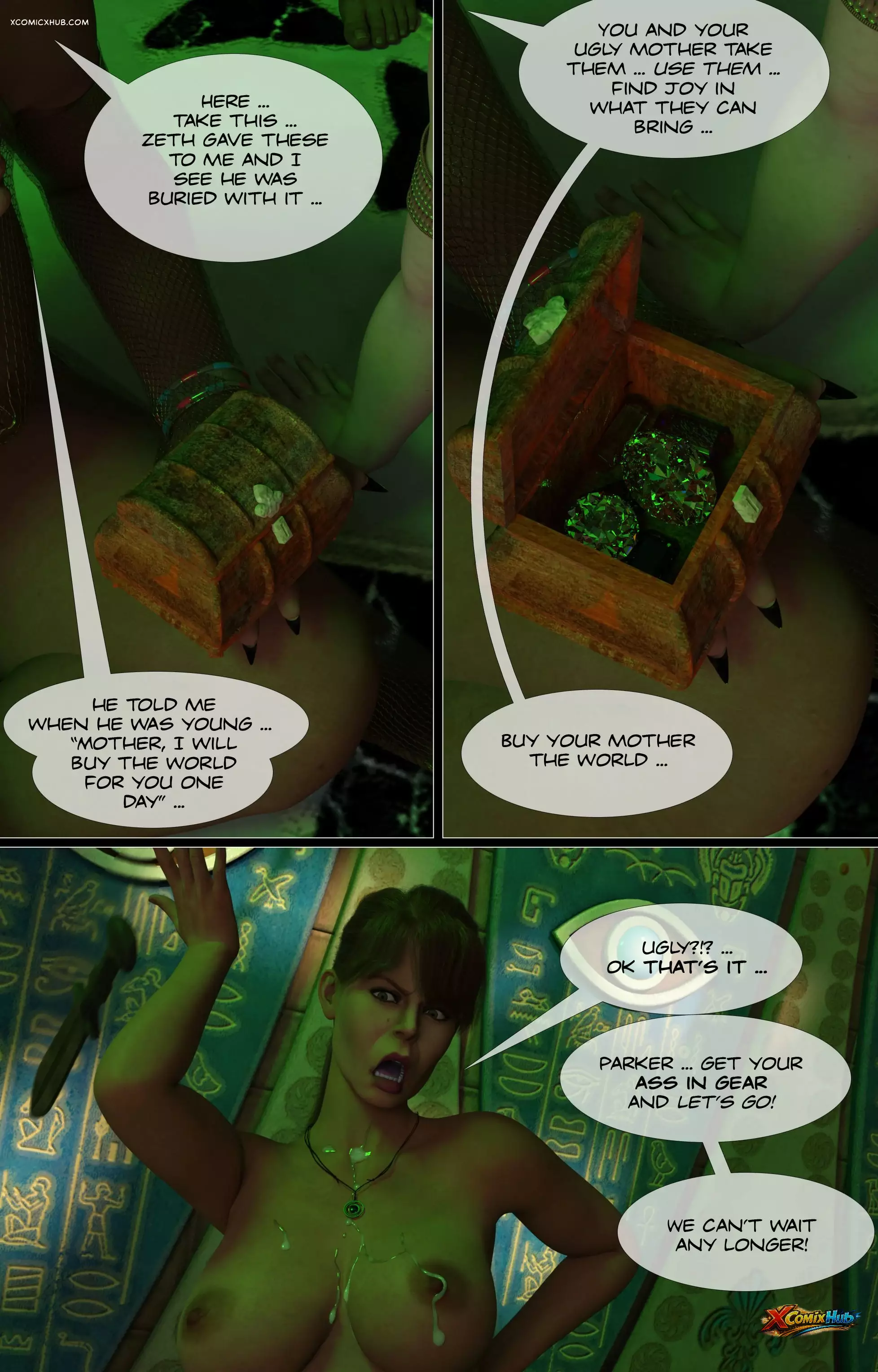 I Want My Mummy Chapter 1 Garak3d 291 Comic Page 291