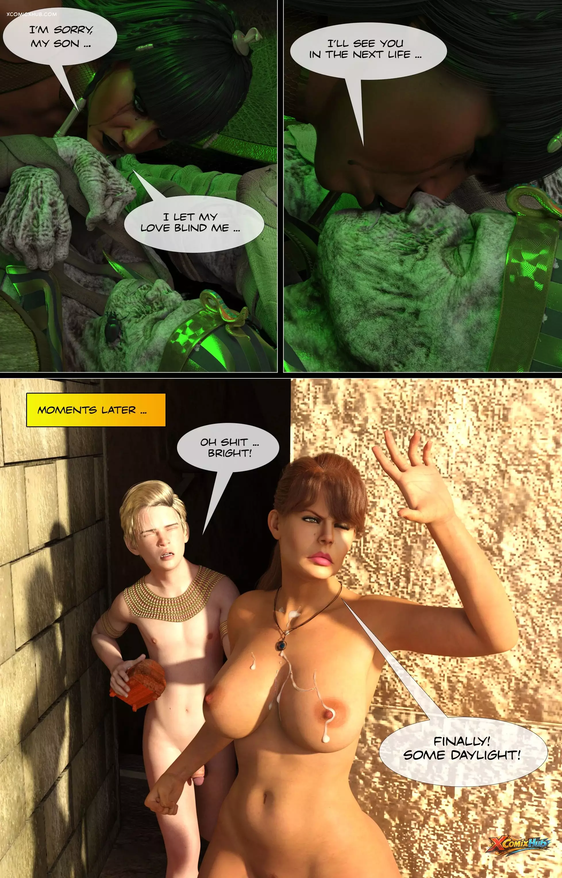 I Want My Mummy Chapter 1 Garak3d 293 Comic Page 293
