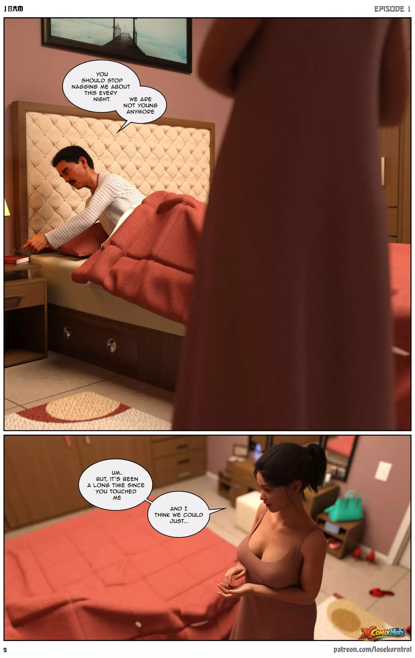 10 Am Chapter 1 Hijab 3dx Losekorntrol 010 Page 10 10 Am Chapter 1 Hijab 3dx Losekorntrol 010 Comic Page 10