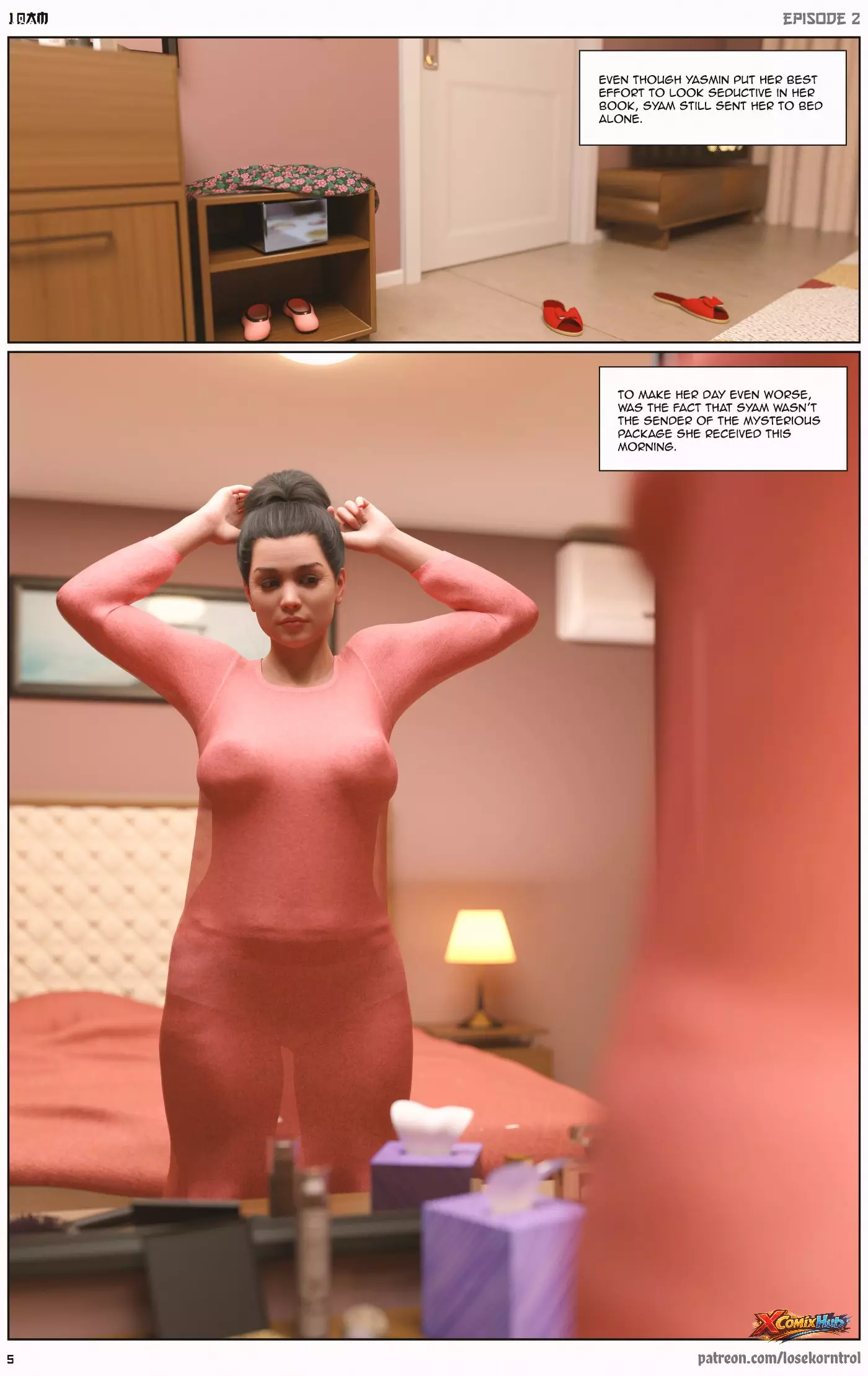 10 Am Chapter 2 Hijab 3dx Losekorntrol 005 Page 5 10 Am Chapter 2 Hijab 3dx Losekorntrol 005 Comic Page 5