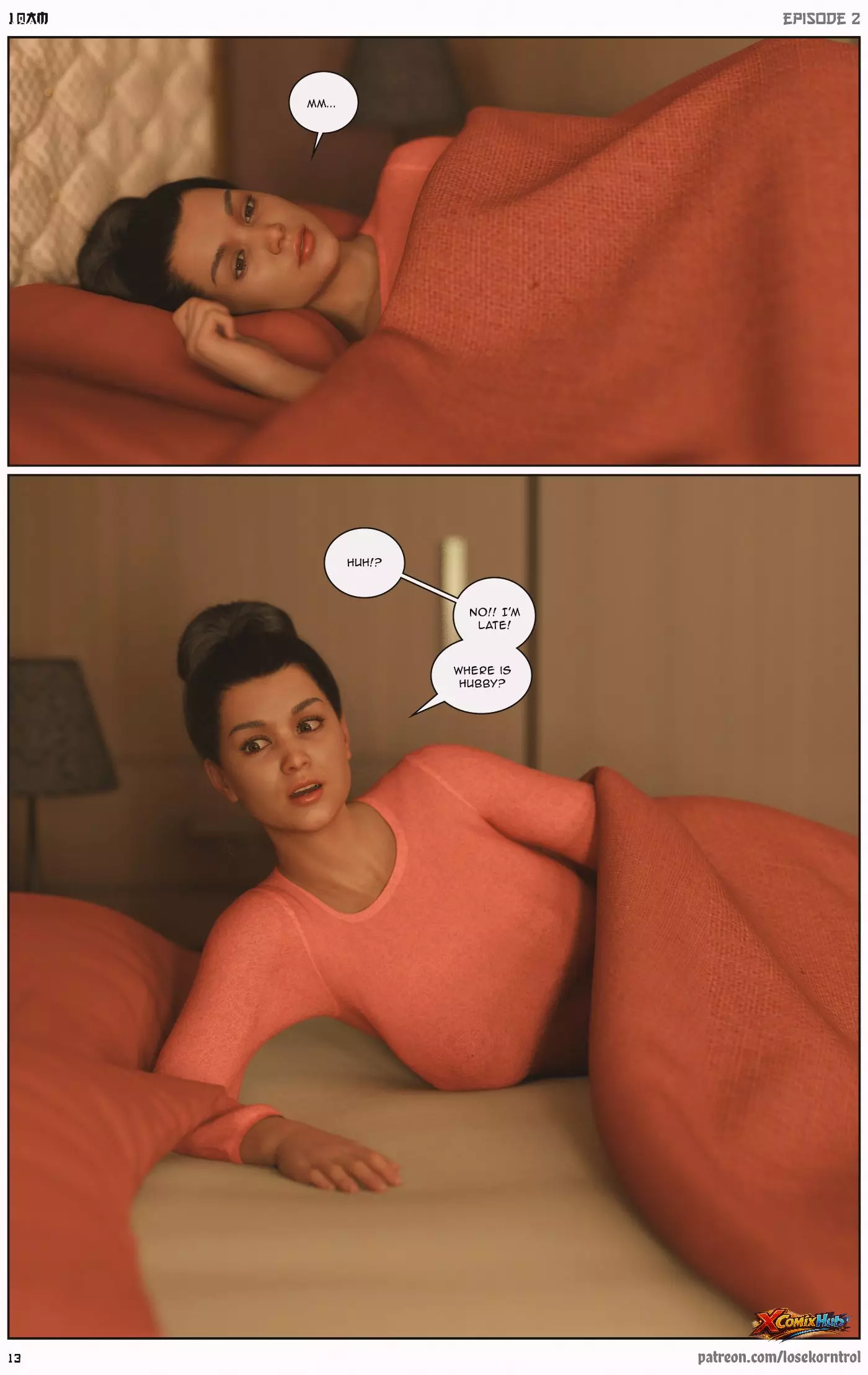 10 Am Chapter 2 Hijab 3dx Losekorntrol 013 Page 13 10 Am Chapter 2 Hijab 3dx Losekorntrol 013 Comic Page 13