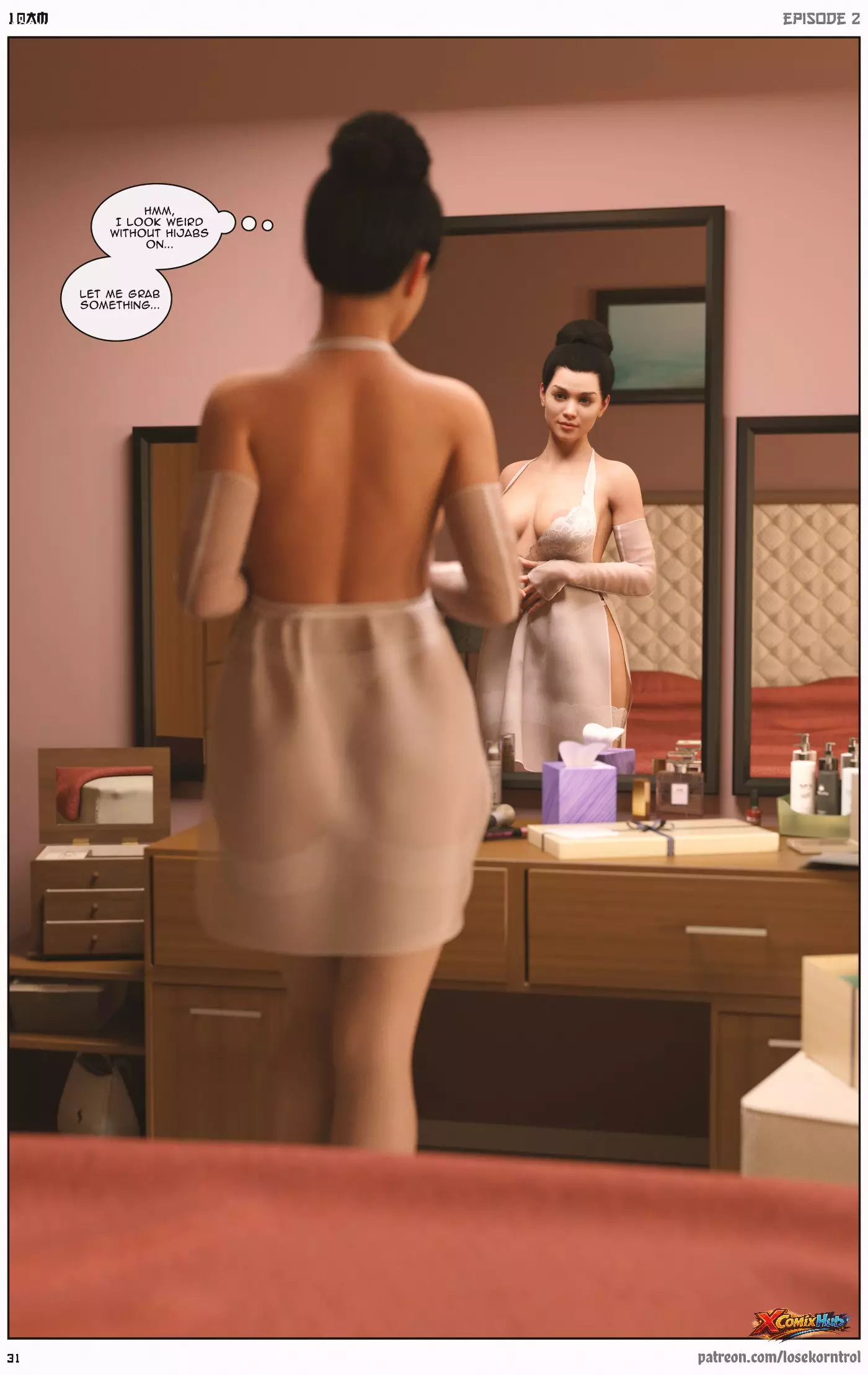 10 Am Chapter 2 Hijab 3dx Losekorntrol 031 Page 31 10 Am Chapter 2 Hijab 3dx Losekorntrol 031 Comic Page 31