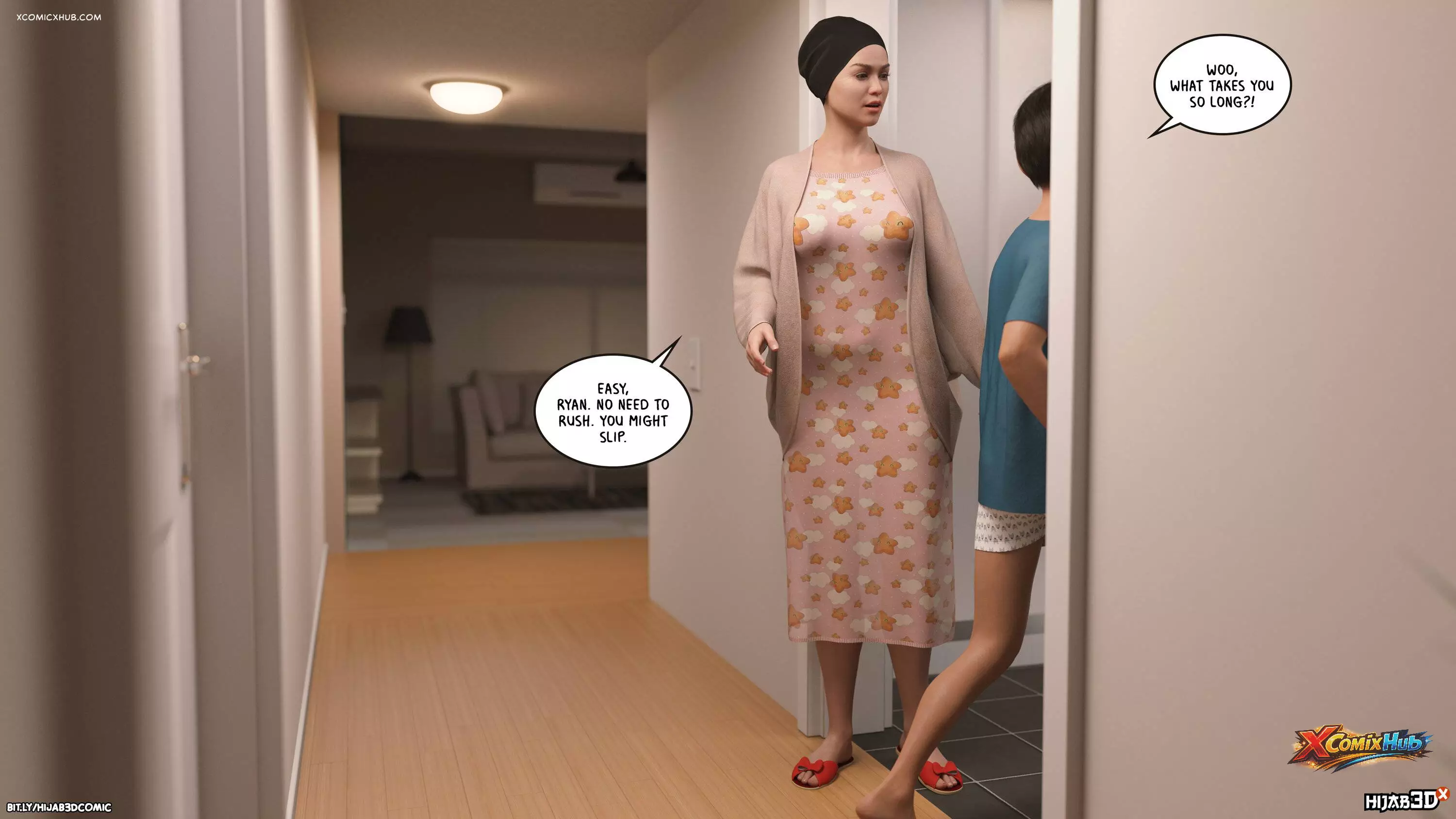 10 Am Chapter 3 Hijab 3dx Losekorntrol 027 Page 27 10 Am Chapter 3 Hijab 3dx Losekorntrol 027 Comic Page 27