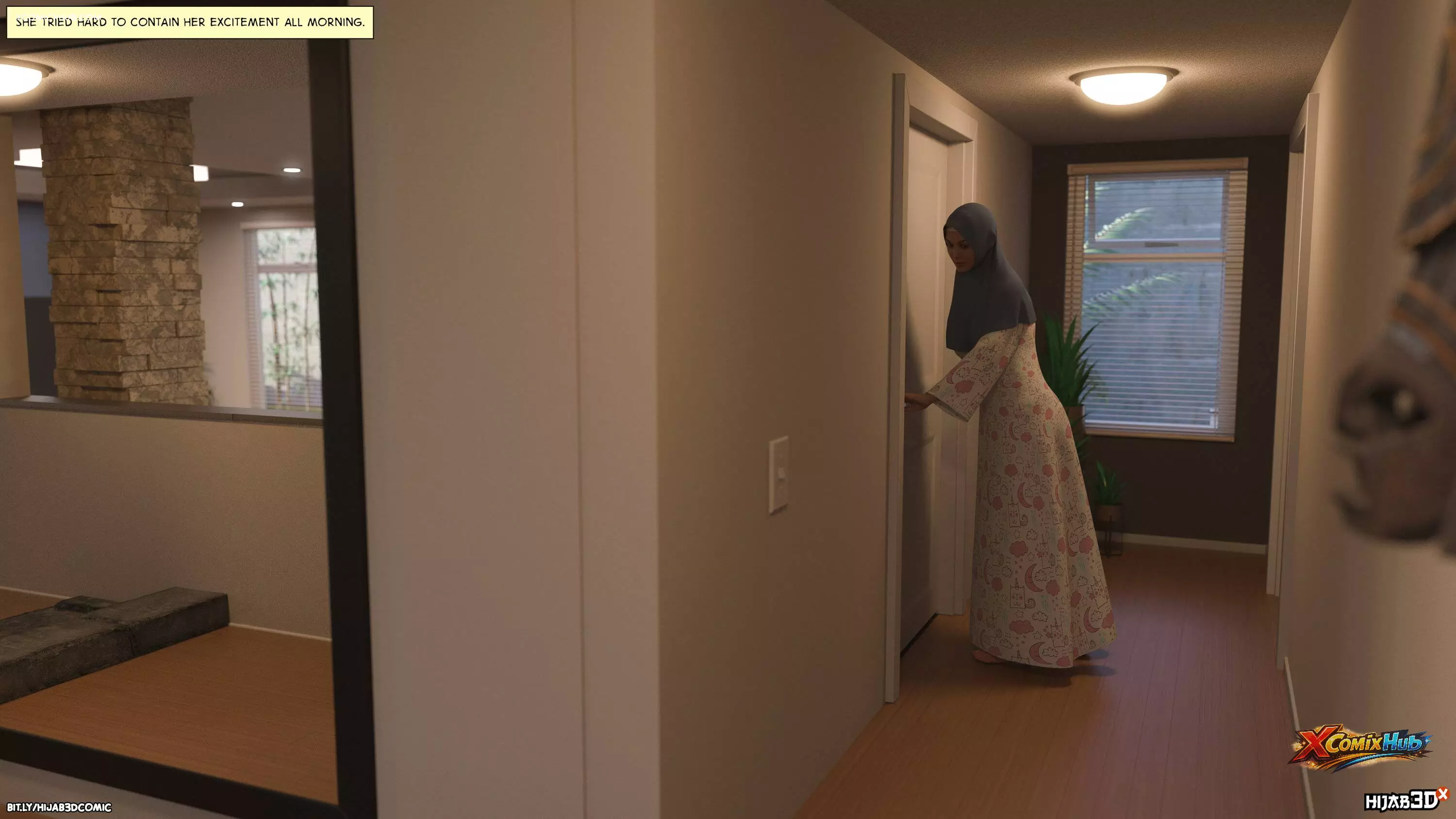 10 Am Chapter 3 Hijab 3dx Losekorntrol 032 Page 32 10 Am Chapter 3 Hijab 3dx Losekorntrol 032 Comic Page 32