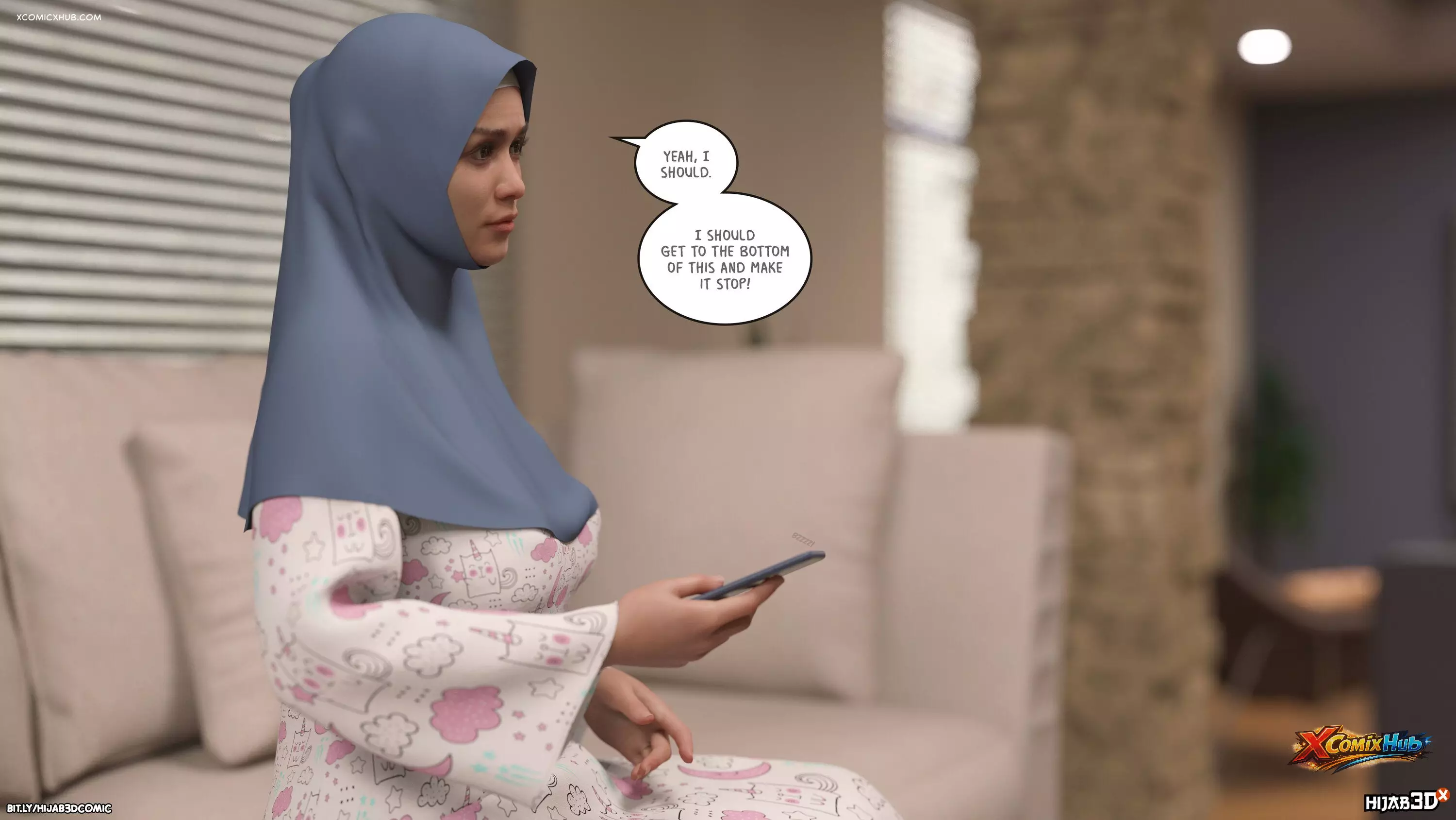 10 Am Chapter 3 Hijab 3dx Losekorntrol 047 Page 47 10 Am Chapter 3 Hijab 3dx Losekorntrol 047 Comic Page 47