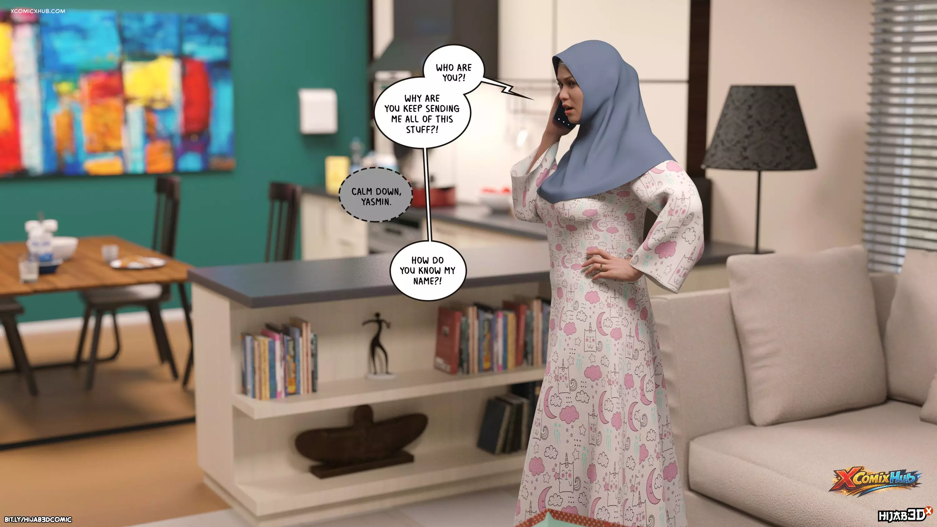 10 Am Chapter 3 Hijab 3dx Losekorntrol 048 Page 48 10 Am Chapter 3 Hijab 3dx Losekorntrol 048 Comic Page 48