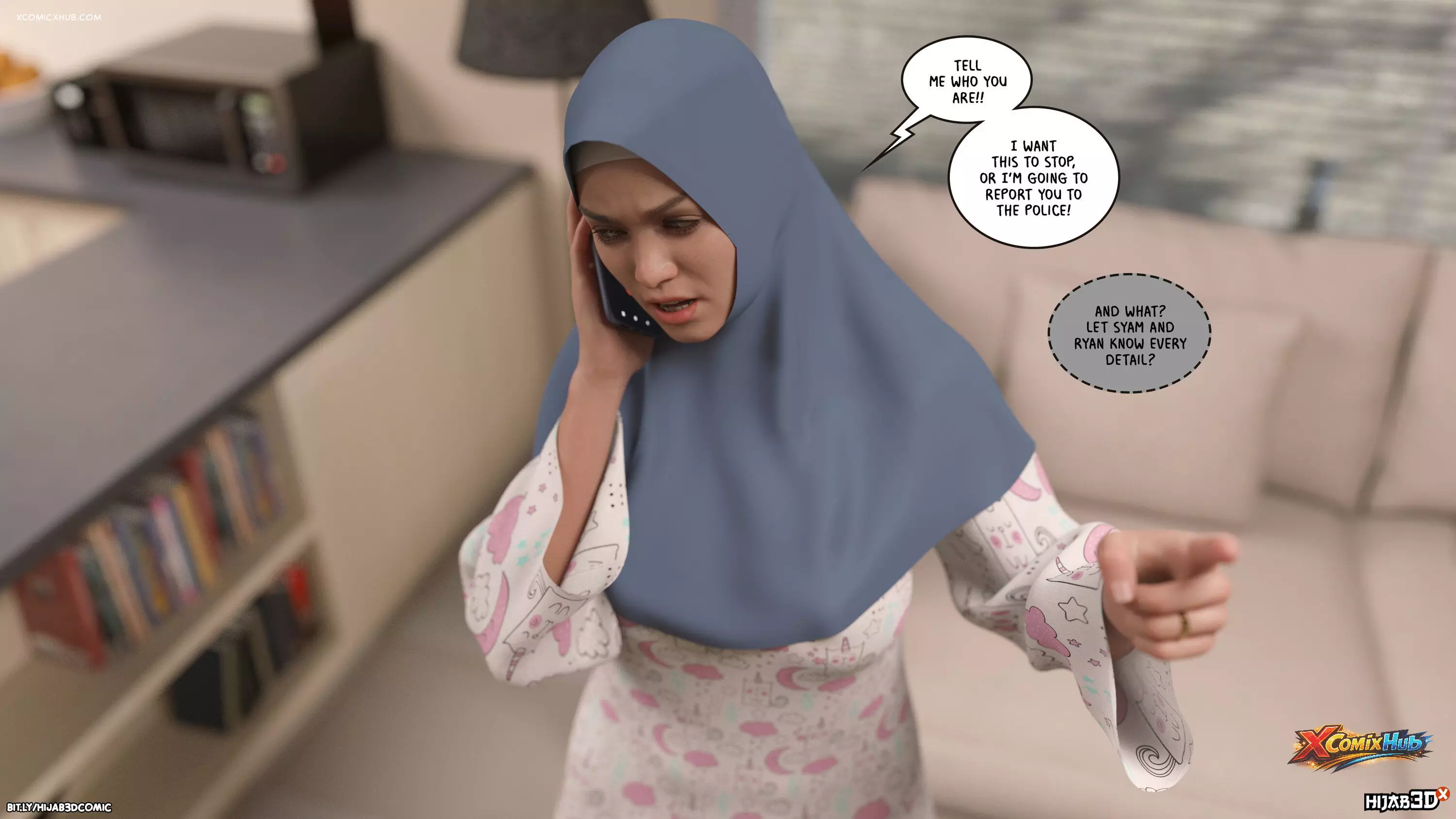 10 Am Chapter 3 Hijab 3dx Losekorntrol 050 Page 50 10 Am Chapter 3 Hijab 3dx Losekorntrol 050 Comic Page 50