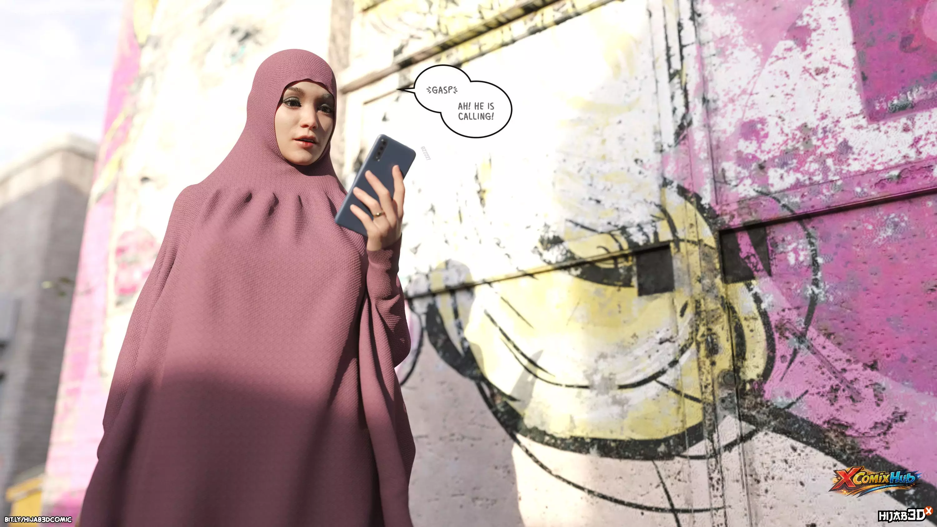 10 Am Chapter 3 Hijab 3dx Losekorntrol 063 Page 63 10 Am Chapter 3 Hijab 3dx Losekorntrol 063 Comic Page 63