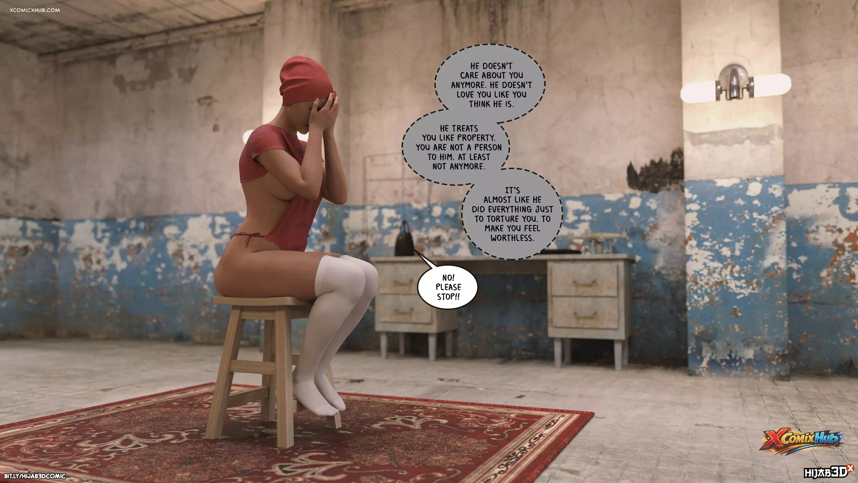 10 Am Chapter 3 Hijab 3dx Losekorntrol 076 Page 76 10 Am Chapter 3 Hijab 3dx Losekorntrol 076 Comic Page 76