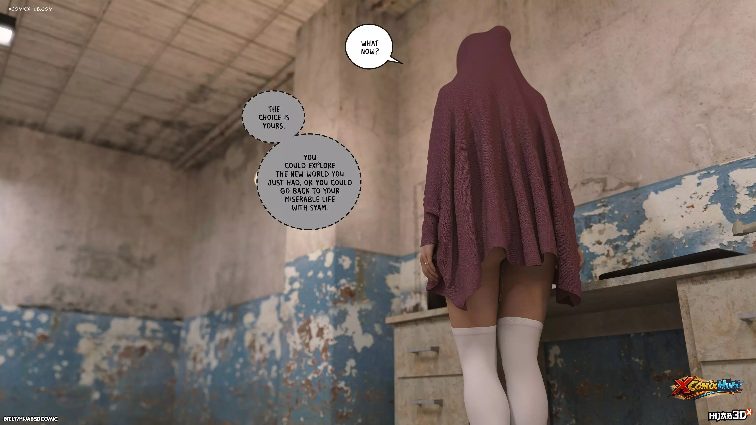 10 Am Chapter 5 Hijab 3dx Losekorntrol 003 Page 3 10 Am Chapter 5 Hijab 3dx Losekorntrol 003 Comic Page 3