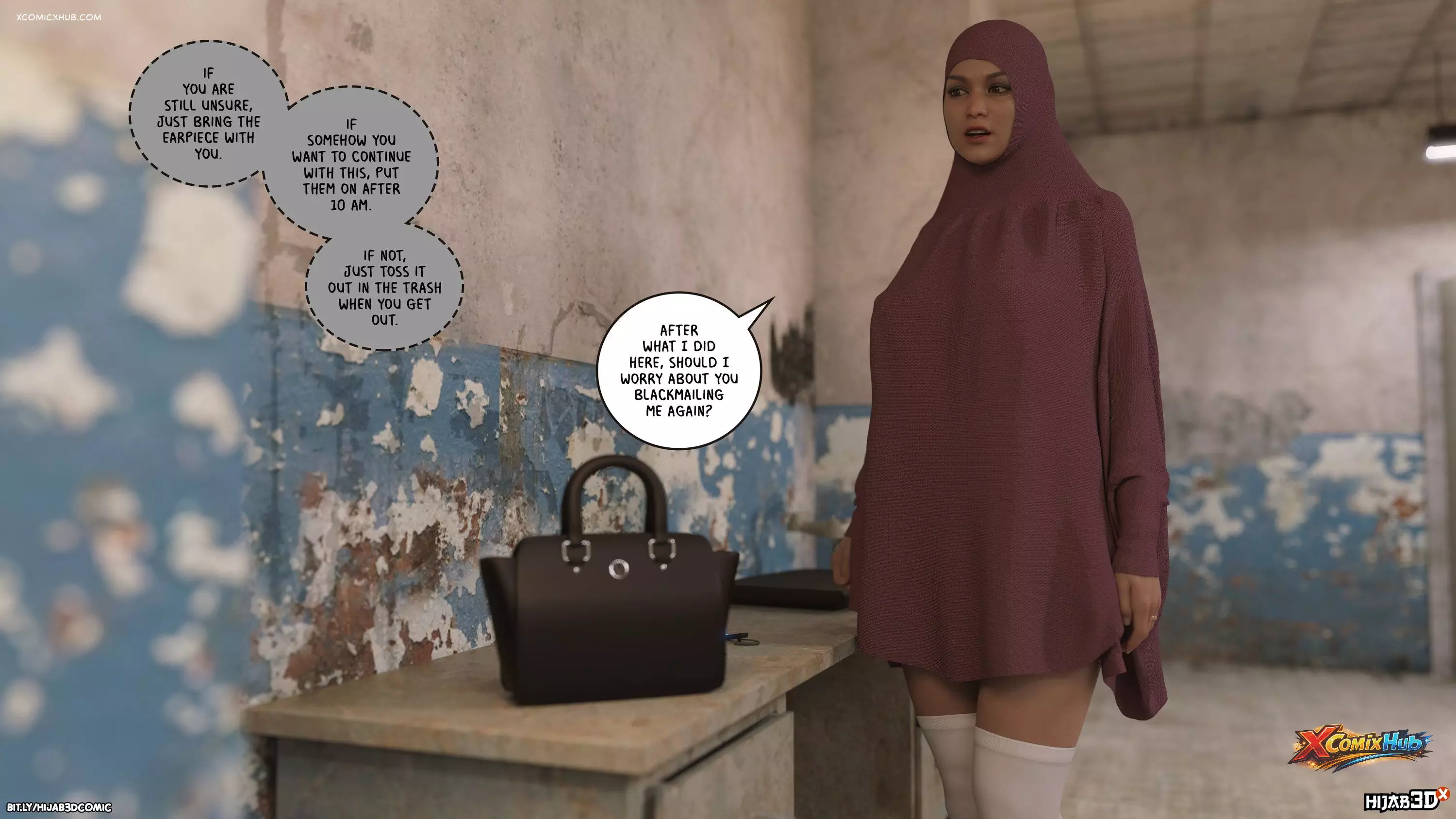 10 Am Chapter 5 Hijab 3dx Losekorntrol 004 Page 4 10 Am Chapter 5 Hijab 3dx Losekorntrol 004 Comic Page 4