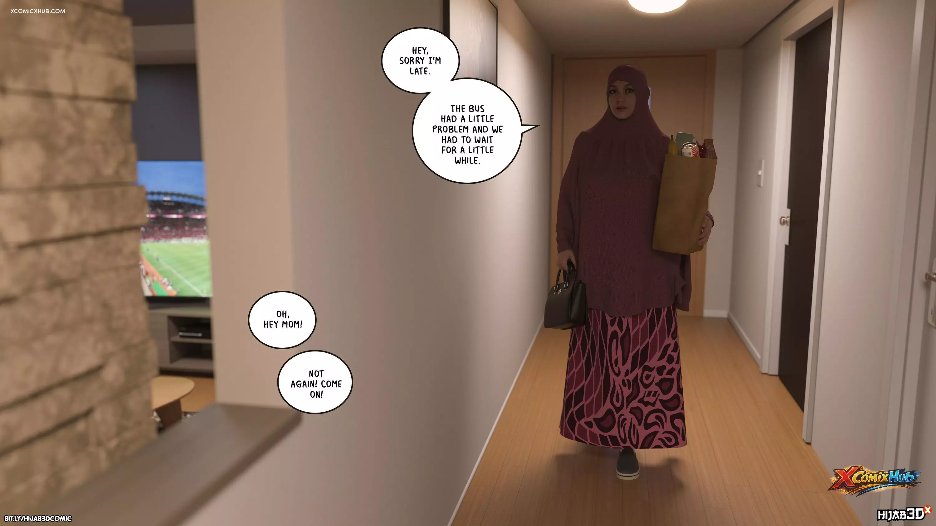 10 Am Chapter 5 Hijab 3dx Losekorntrol 008 Page 8 10 Am Chapter 5 Hijab 3dx Losekorntrol 008 Comic Page 8