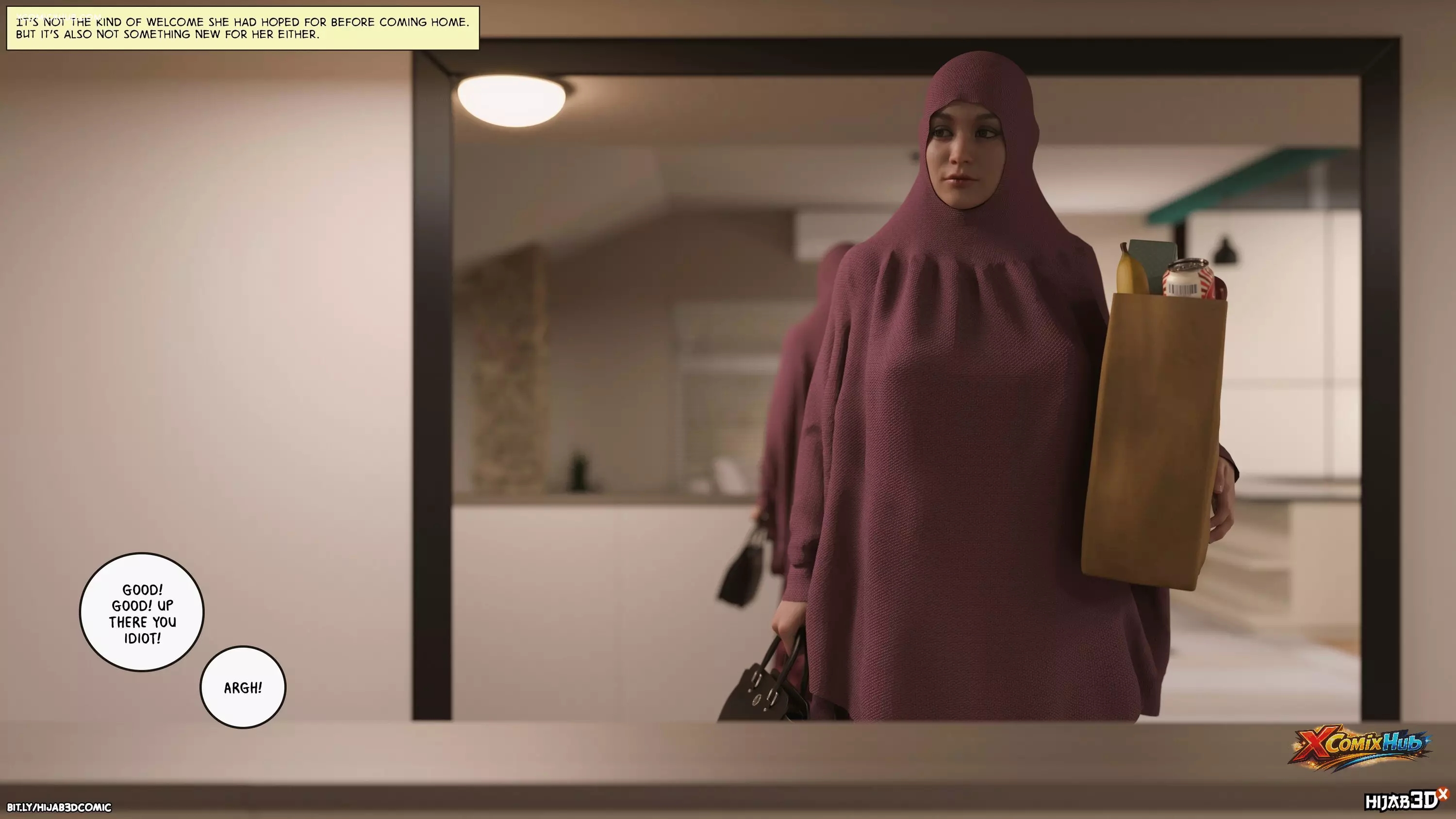 10 Am Chapter 5 Hijab 3dx Losekorntrol 009 Page 9 10 Am Chapter 5 Hijab 3dx Losekorntrol 009 Comic Page 9