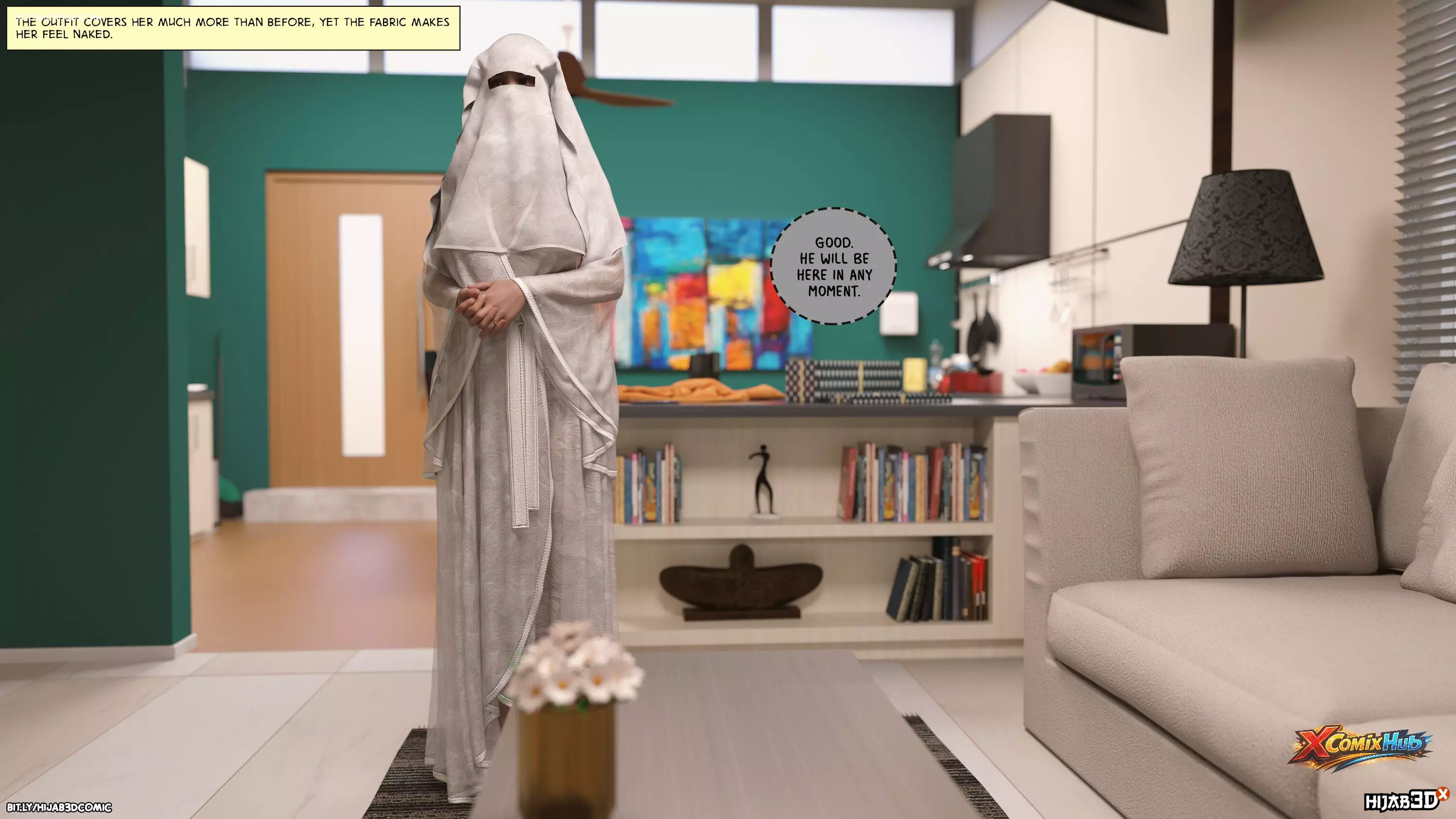 10 Am Chapter 5 Hijab 3dx Losekorntrol 038 Page 38 10 Am Chapter 5 Hijab 3dx Losekorntrol 038 Comic Page 38