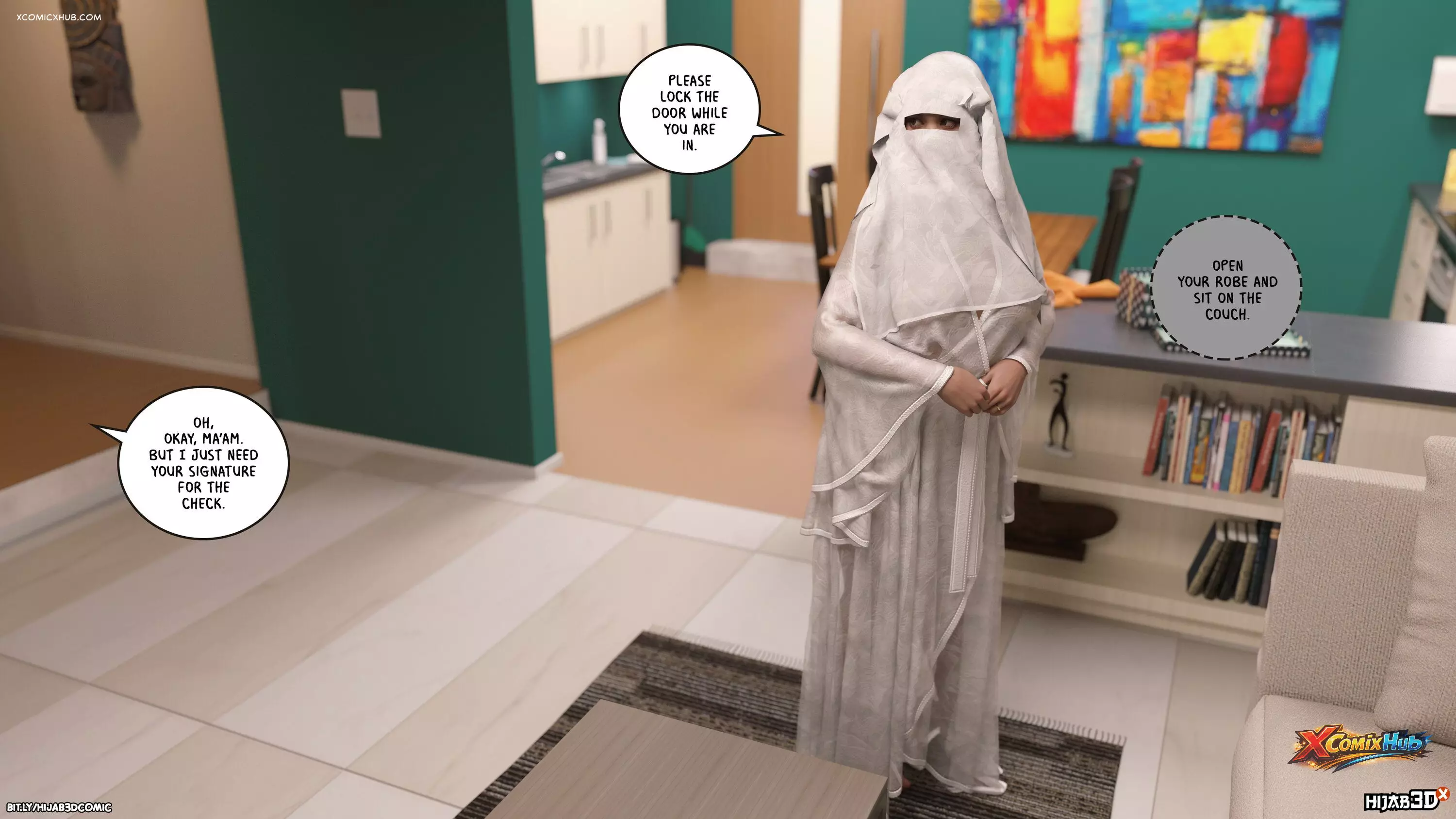 10 Am Chapter 5 Hijab 3dx Losekorntrol 046 Page 46 10 Am Chapter 5 Hijab 3dx Losekorntrol 046 Comic Page 46