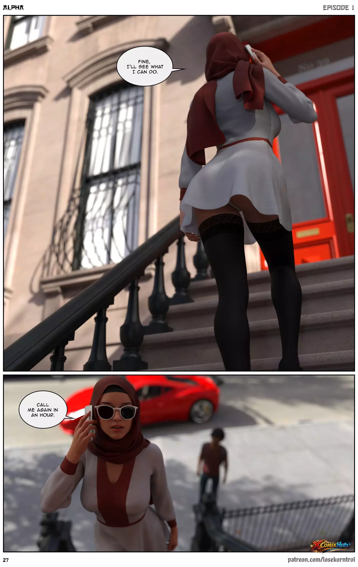 Alpha Chapter 1 Hijab 3dx Losekorntrol 027 Page 27 Alpha Chapter 1 Hijab 3dx Losekorntrol 027 Comic Page 27