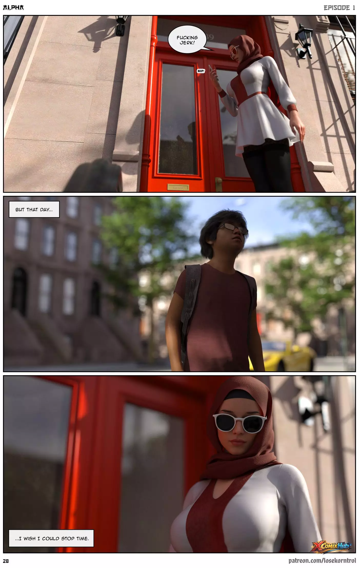 Alpha Chapter 1 Hijab 3dx Losekorntrol 028 Page 28 Alpha Chapter 1 Hijab 3dx Losekorntrol 028 Comic Page 28