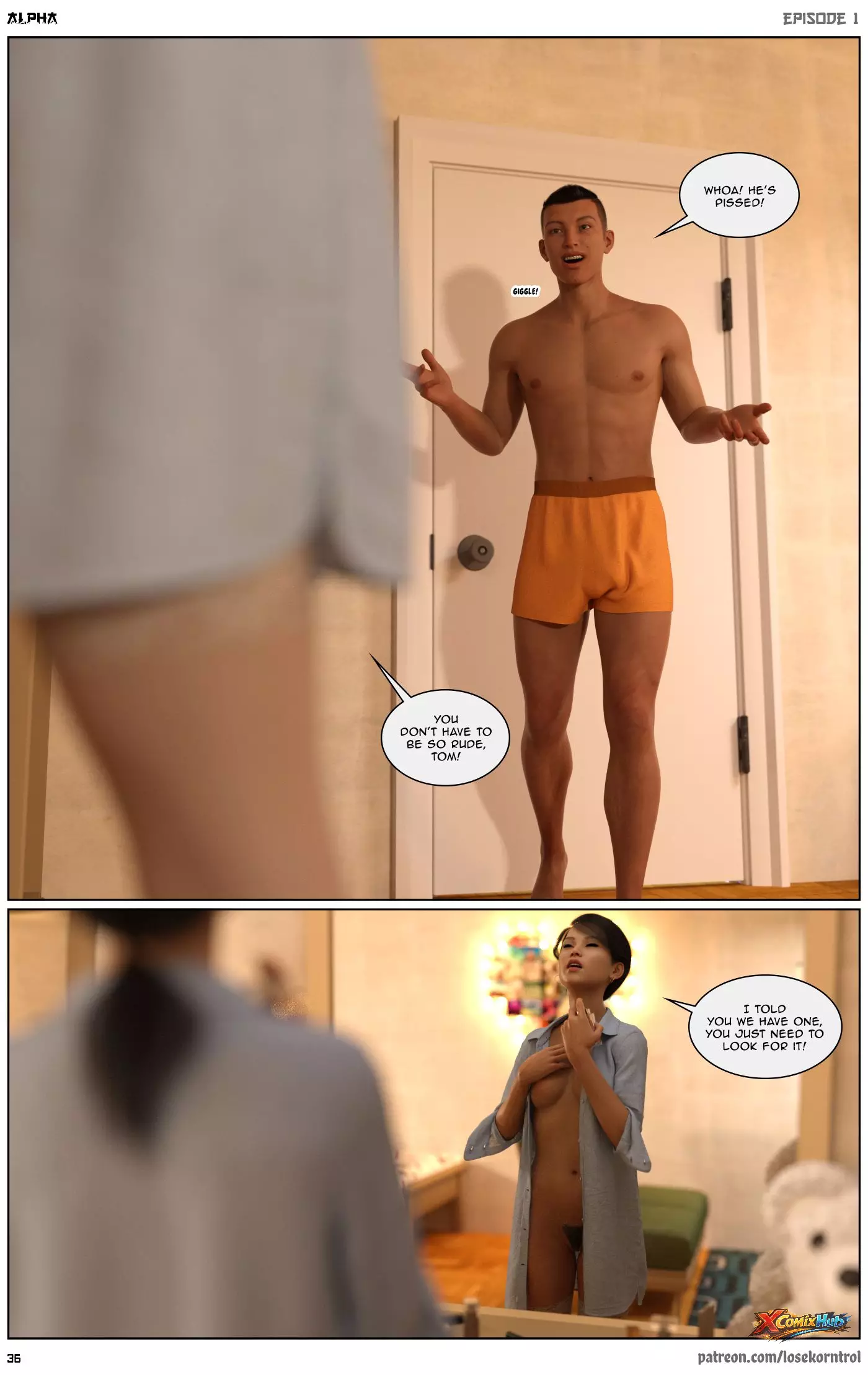 Alpha Chapter 1 Hijab 3dx Losekorntrol 036 Page 36 Alpha Chapter 1 Hijab 3dx Losekorntrol 036 Comic Page 36