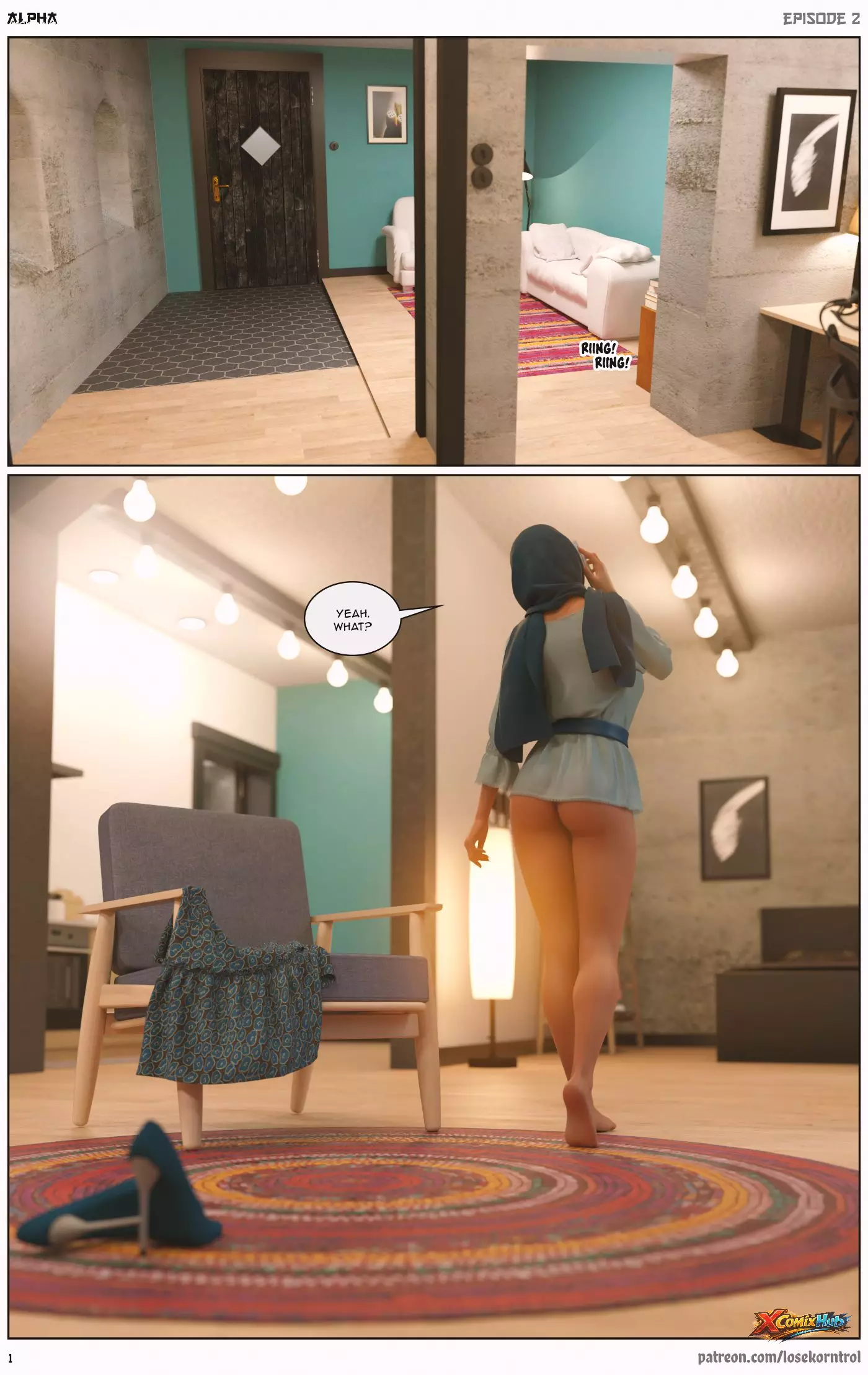Alpha Chapter 2 Hijab 3dx Losekorntrol 002 Page 2 Alpha Chapter 2 Hijab 3dx Losekorntrol 002 Comic Page 2